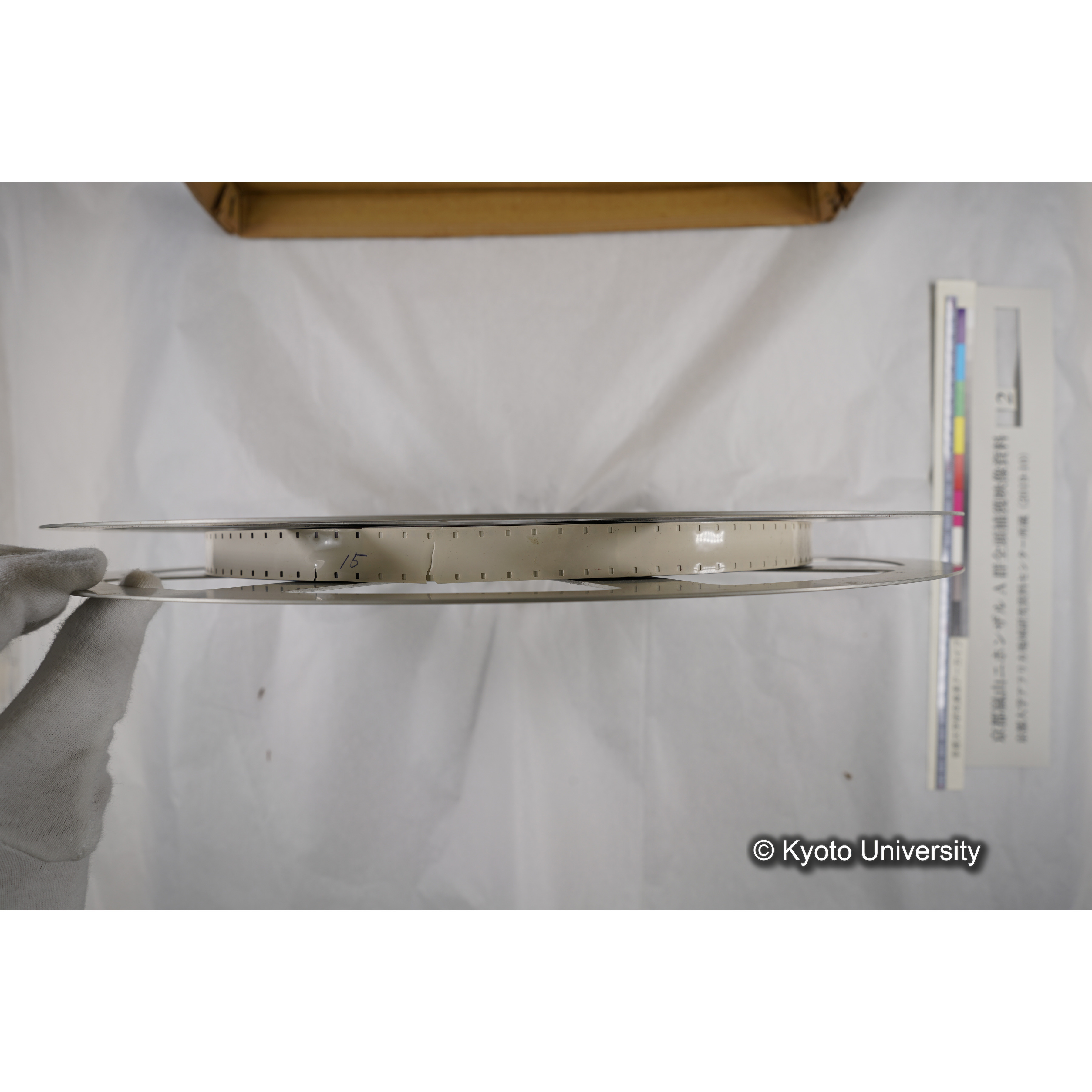 [映画] (2) 1972.1.28 〜 2.12 (嵐山ニホンザル記録映像, カラー, 途中からモノクロ; 木登り, 餌やり, 小屋, 木橋渡りなど). (6)