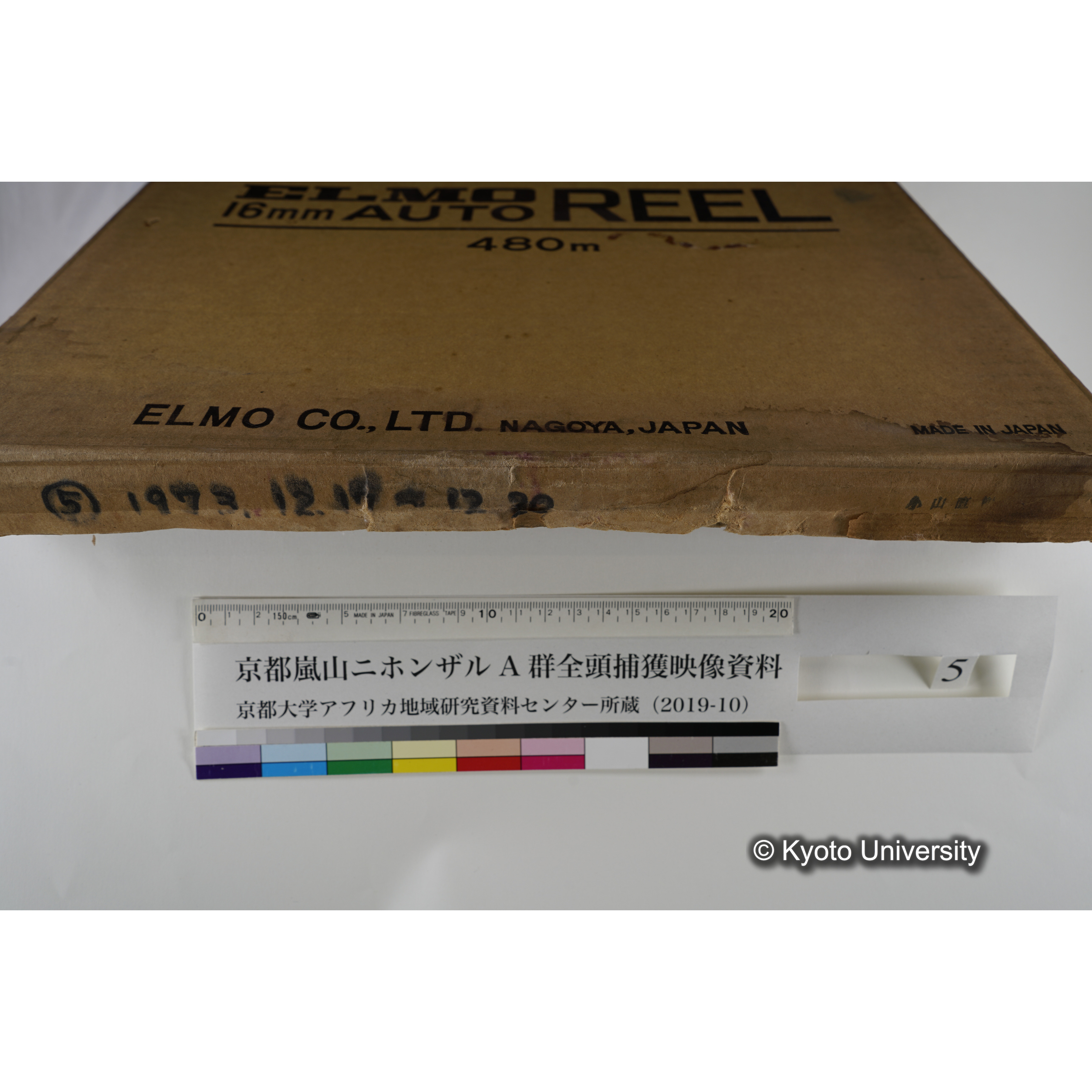 [映画] (5) 1973.12.17 〜 12.20. (嵐山ニホンザル記録映像, カラー; 木登り, 餌やりほか; 岩田山の望遠観察を含む). (11)