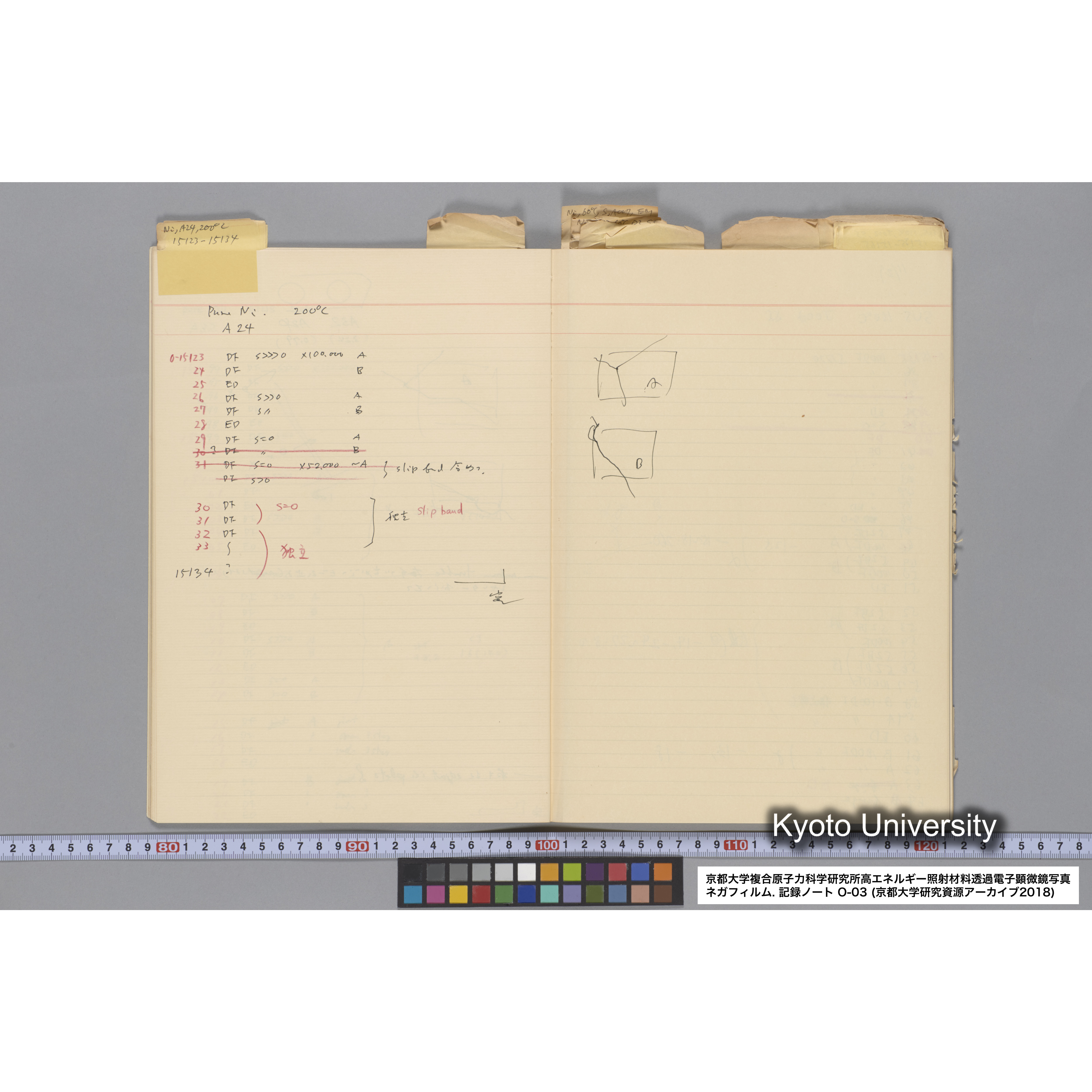 [記録ノート, Oシリーズ] 大洗 200CX EMノート NO.3 1985.11.26〜1986.2.13 北大 桐谷研. O-14890〜19329 (17)
