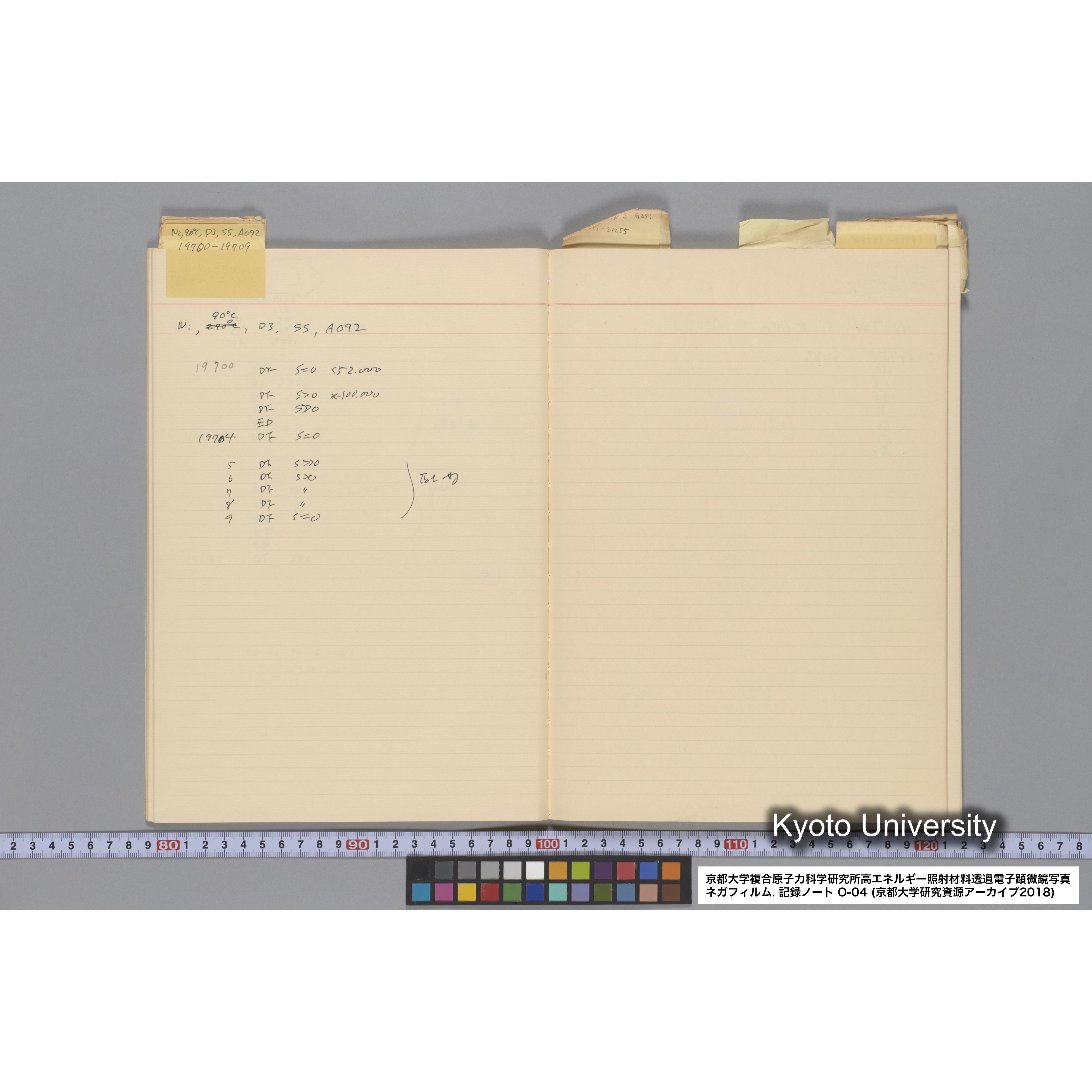 [記録ノート, Oシリーズ] 大洗 200CX EMノート NO.4 1986.2.13〜6.18 北大 桐谷研 (23)