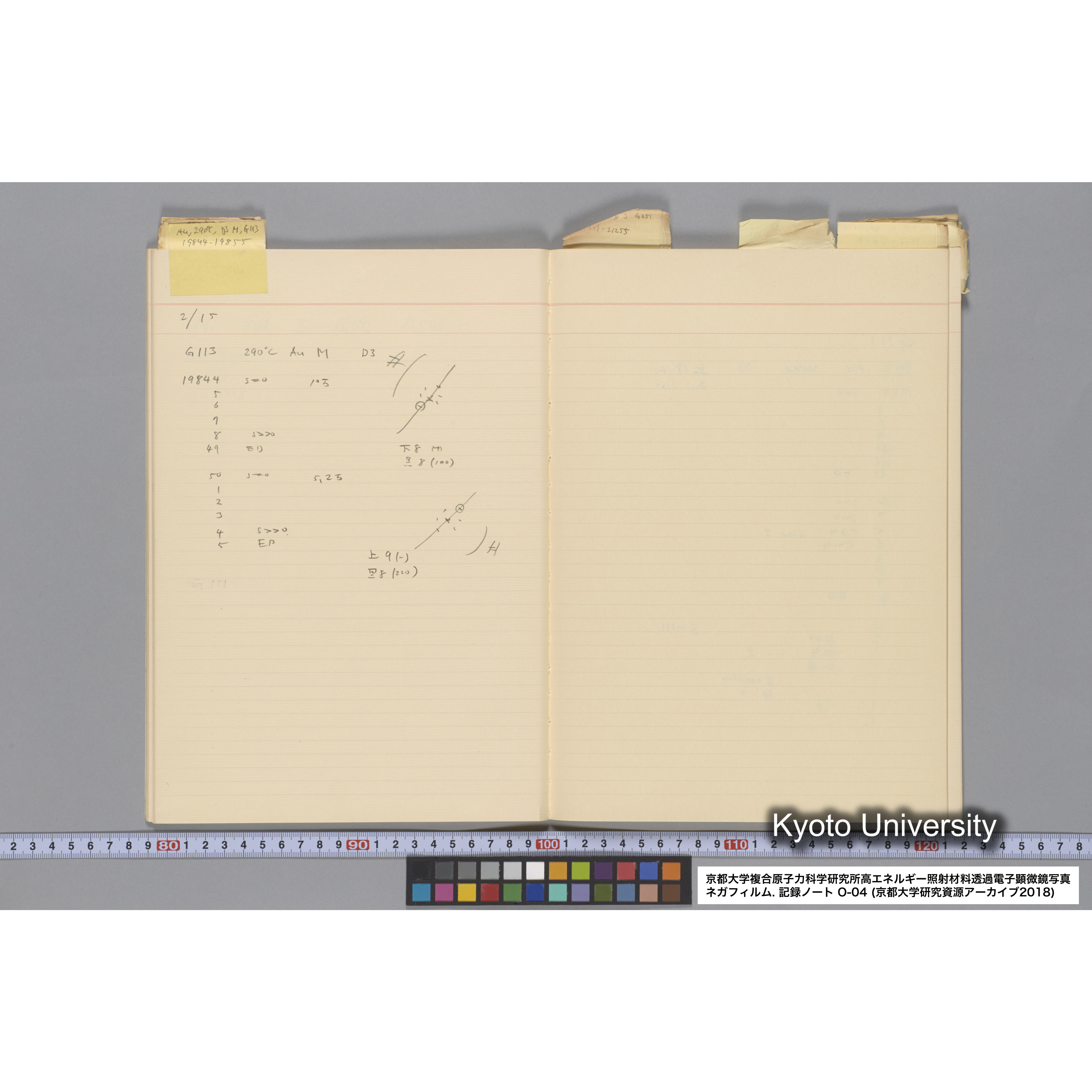 [記録ノート, Oシリーズ] 大洗 200CX EMノート NO.4 1986.2.13〜6.18 北大 桐谷研 (26)