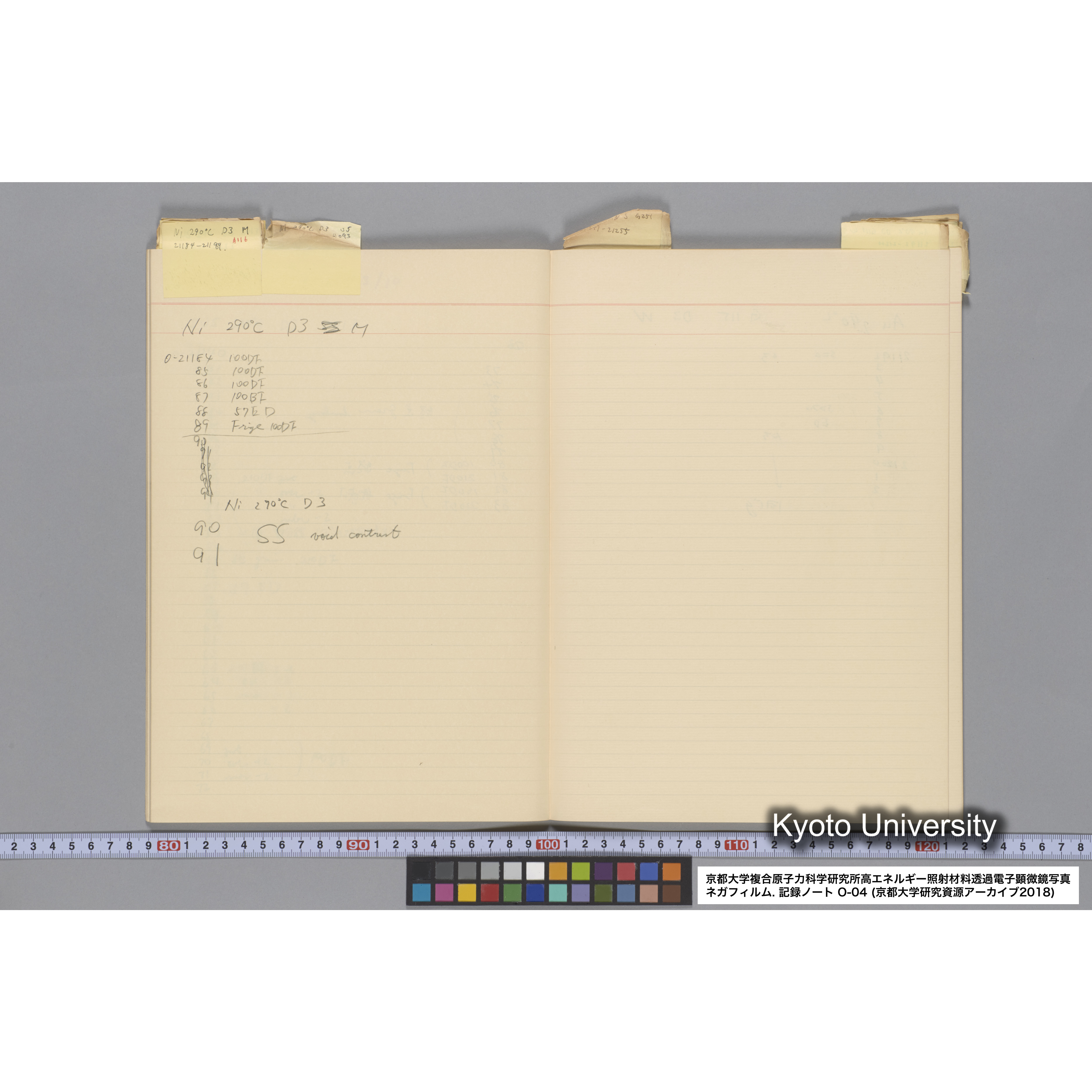 [記録ノート, Oシリーズ] 大洗 200CX EMノート NO.4 1986.2.13〜6.18 北大 桐谷研 (31)