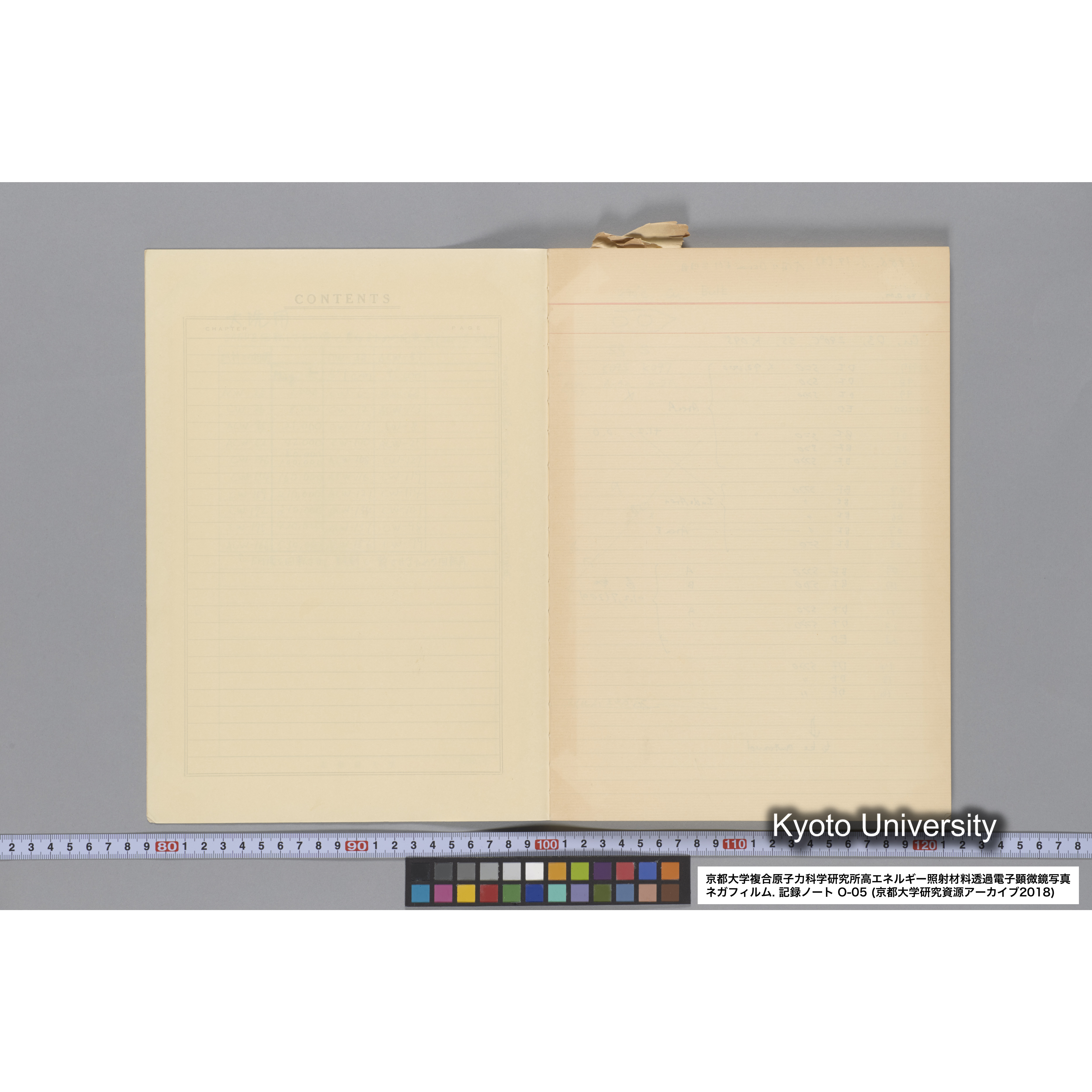 [記録ノート, Oシリーズ] 大洗 200CX EMノート No.5 1986.6.19〜7.30. O-23997 - 27918. (4)