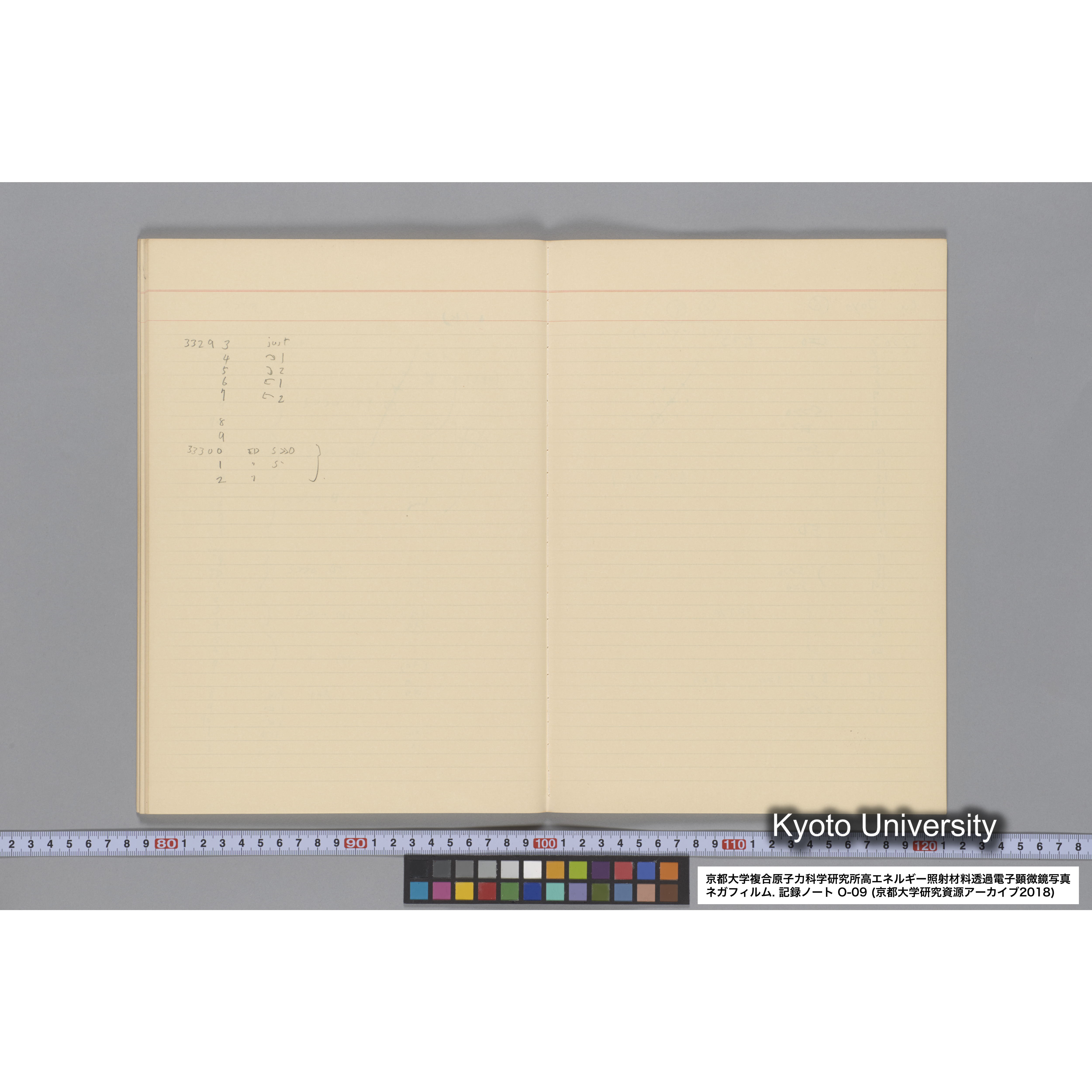 [記録ノート, Oシリーズ] 大洗 200CX EMノート No 9 1986 10/11〜10/15. 32751〜33648. (41)