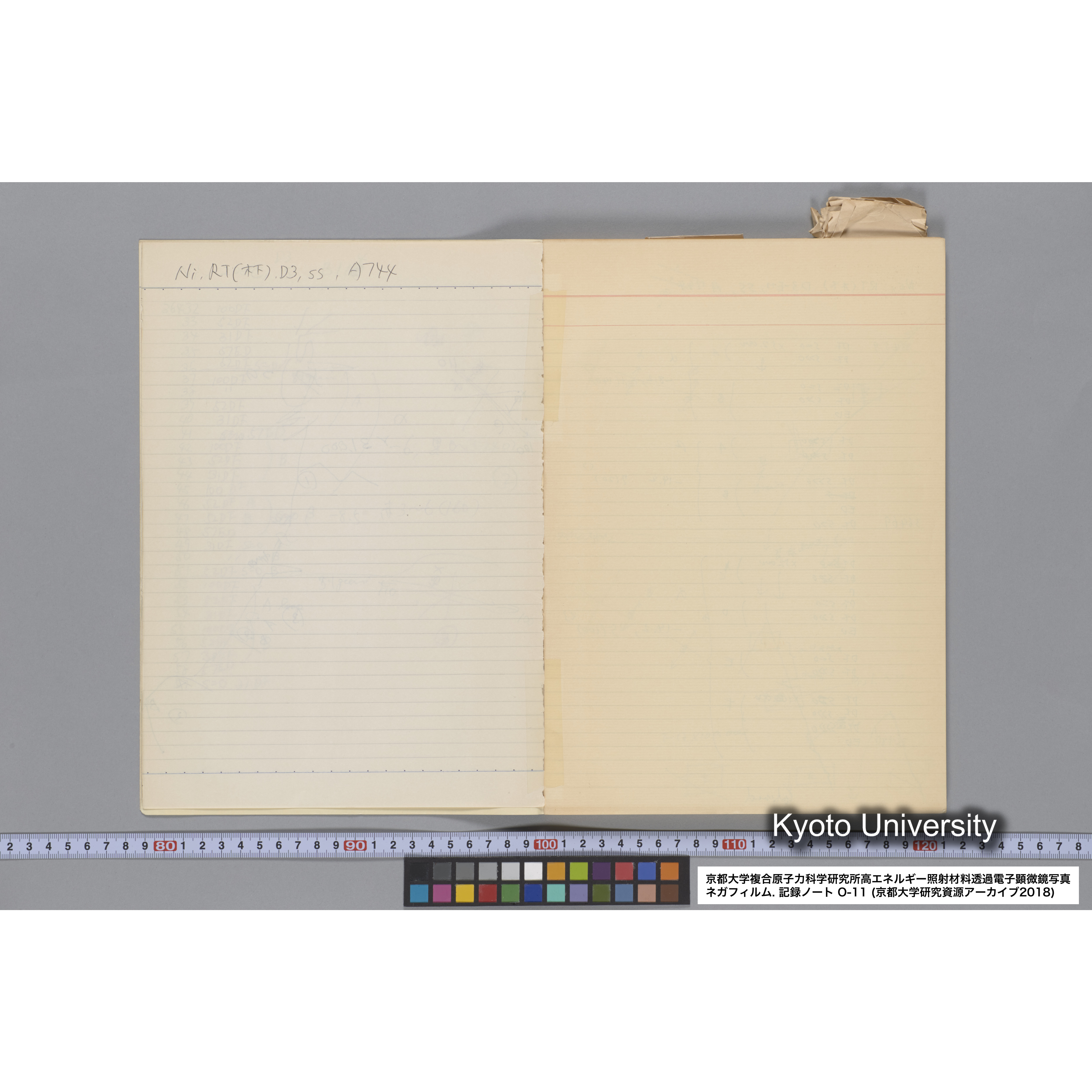 [記録ノート, Oシリーズ] 大洗 200CX EMノート NO 11 1986 12/7〜. 36432〜42247. (6)