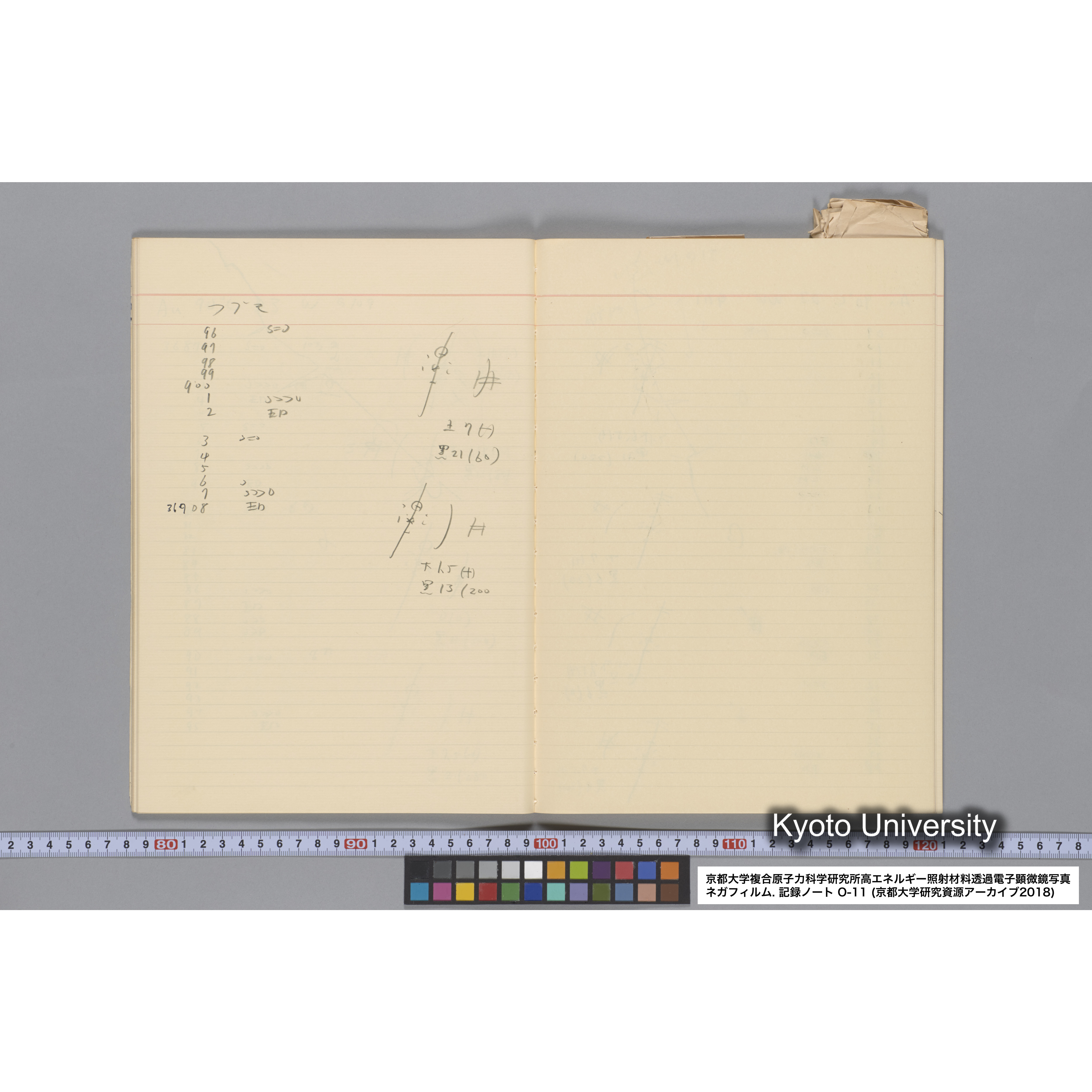 [記録ノート, Oシリーズ] 大洗 200CX EMノート NO 11 1986 12/7〜. 36432〜42247. (27)