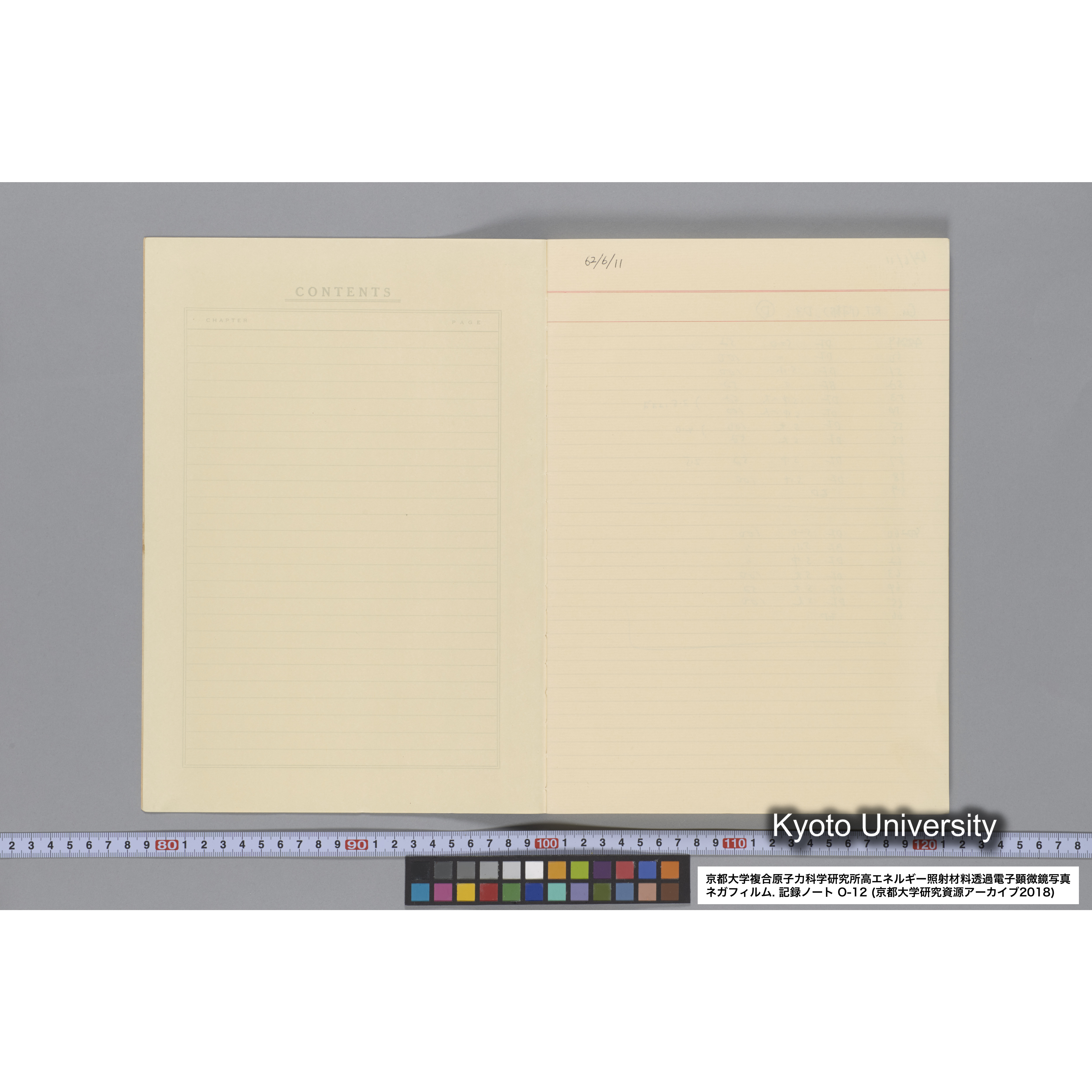 [記録ノート, Oシリーズ] 大洗 200CX EMノート No.12. 42249〜43289. (4)