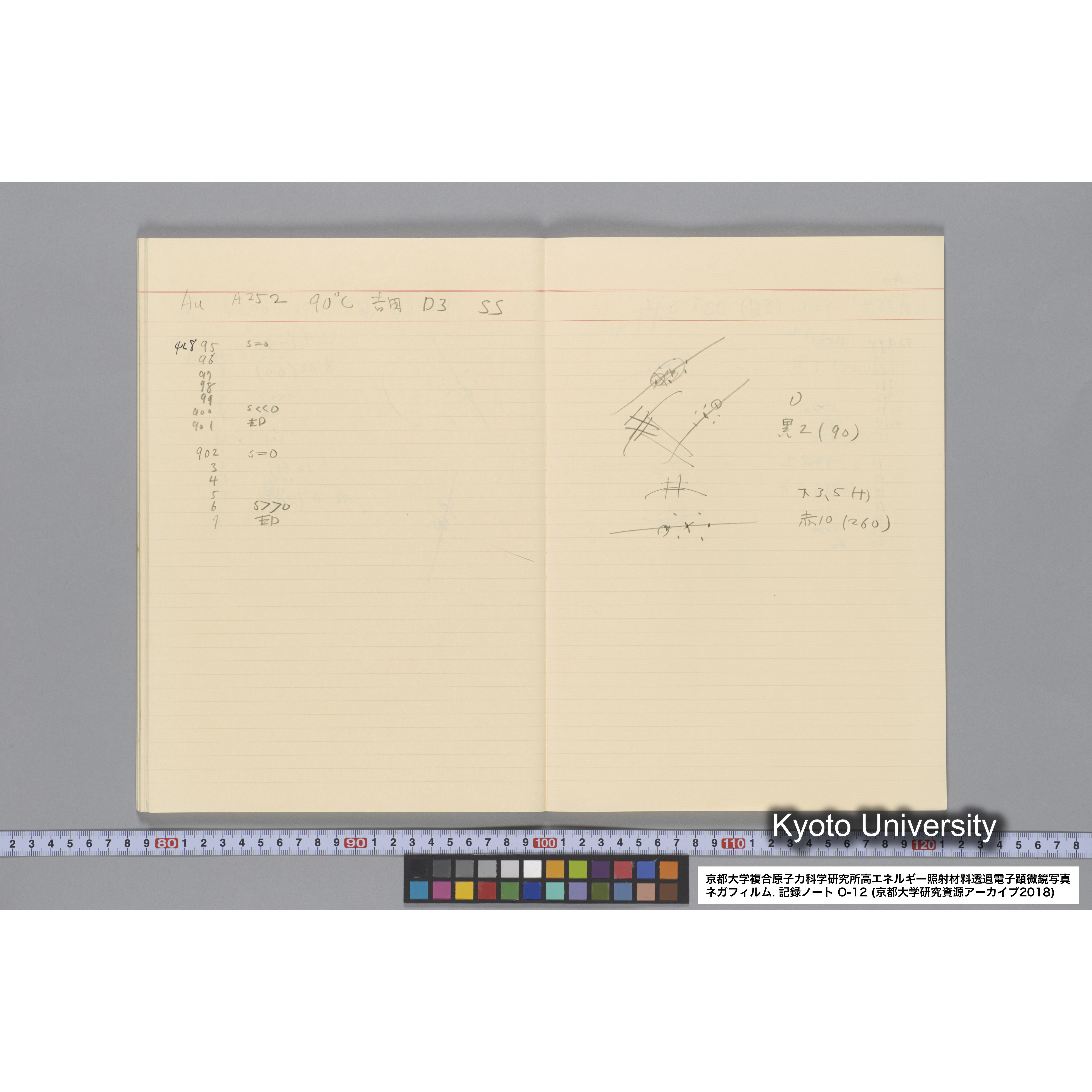 [記録ノート, Oシリーズ] 大洗 200CX EMノート No.12. 42249〜43289. (40)
