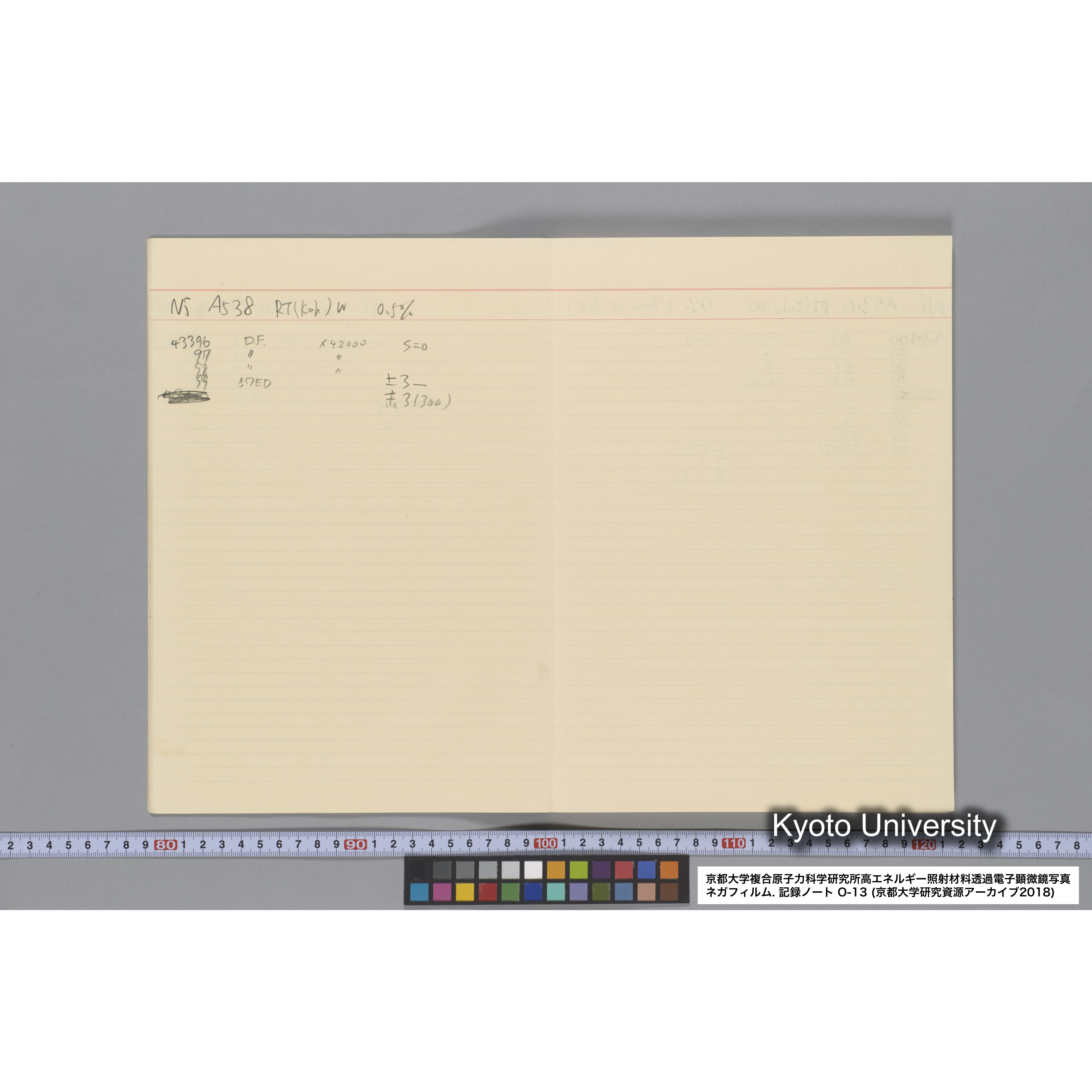 [記録ノート, Oシリーズ] 大洗 200CX No.13. 43316〜. (9)