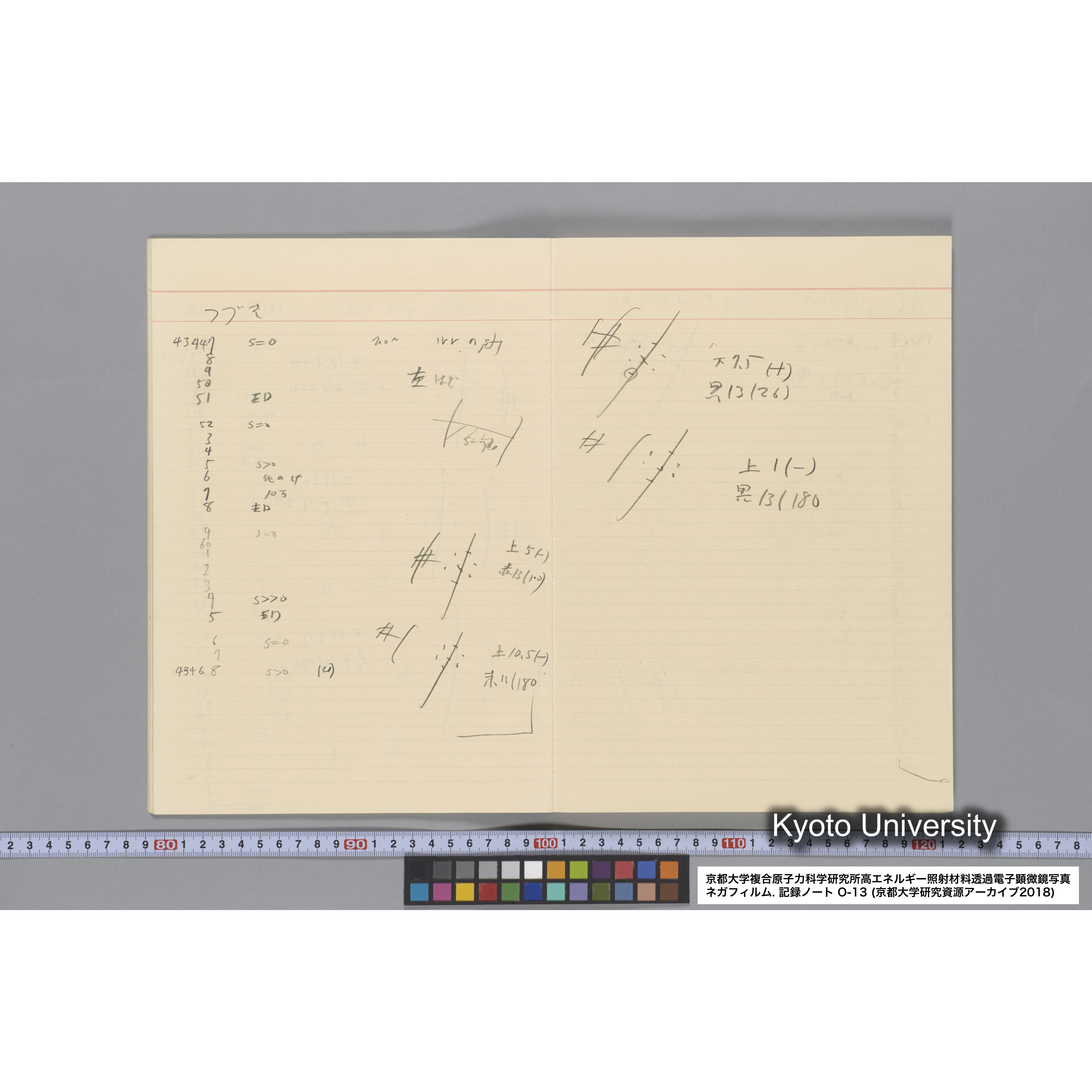 [記録ノート, Oシリーズ] 大洗 200CX No.13. 43316〜. (13)
