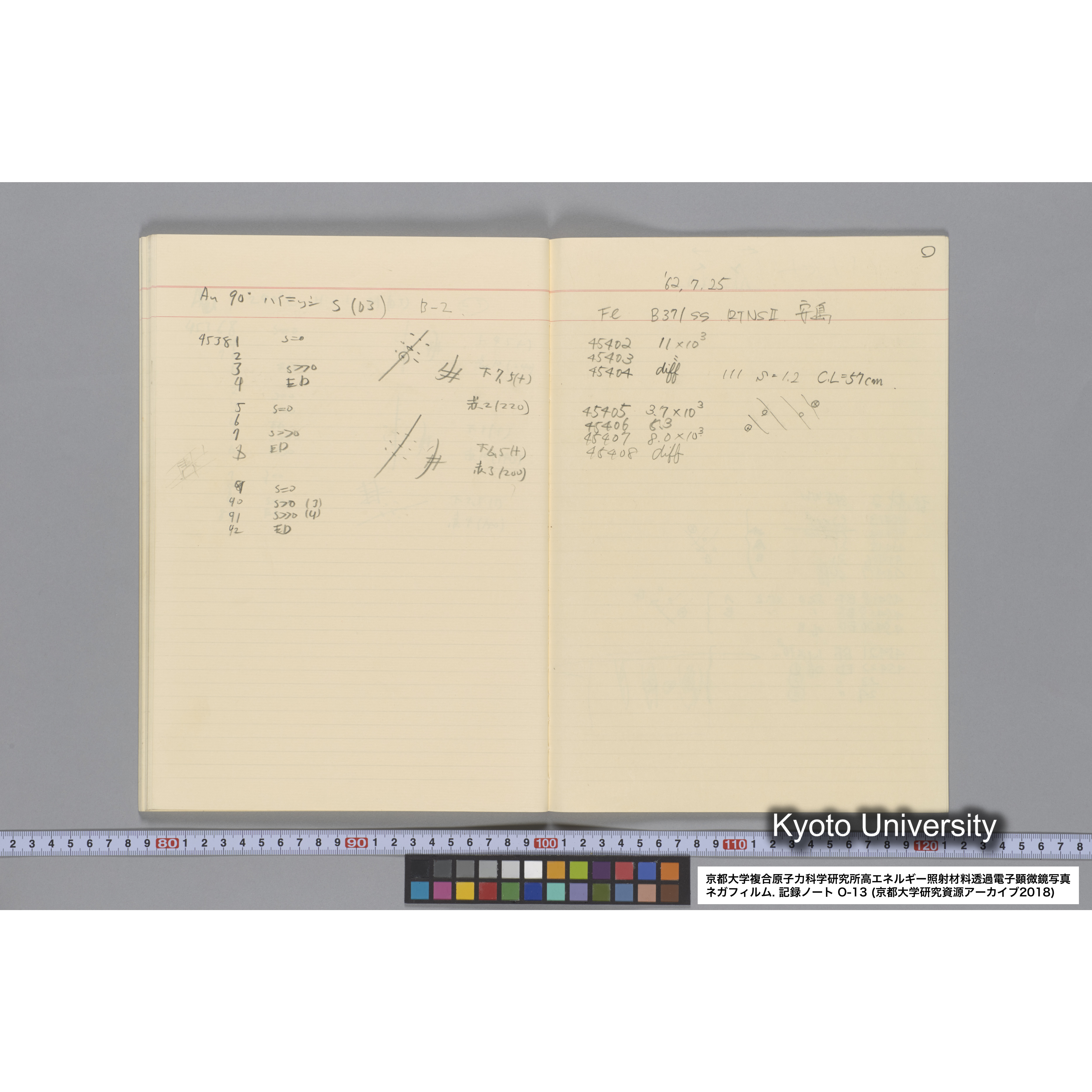 [記録ノート, Oシリーズ] 大洗 200CX No.13. 43316〜. (48)