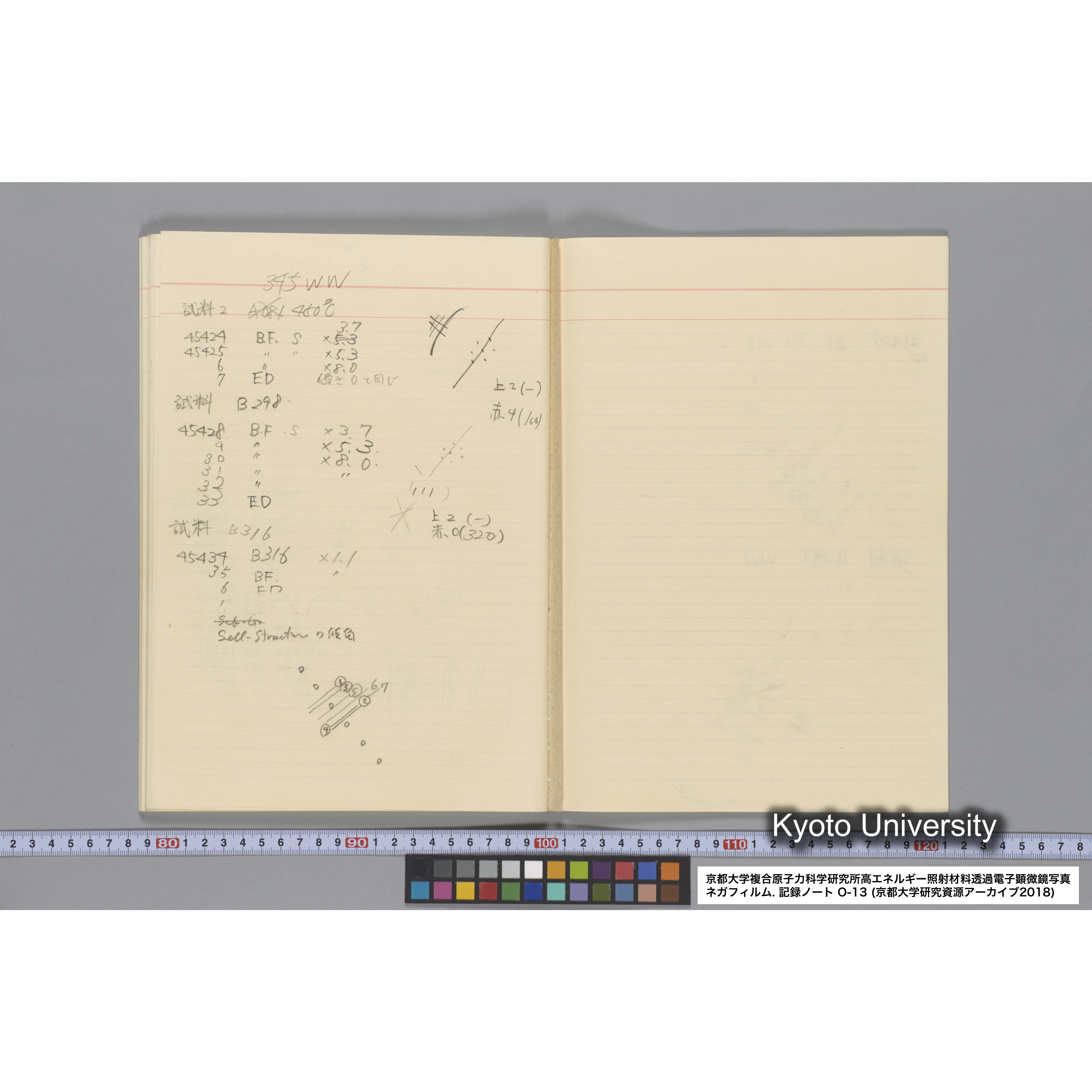 [記録ノート, Oシリーズ] 大洗 200CX No.13. 43316〜. (50)