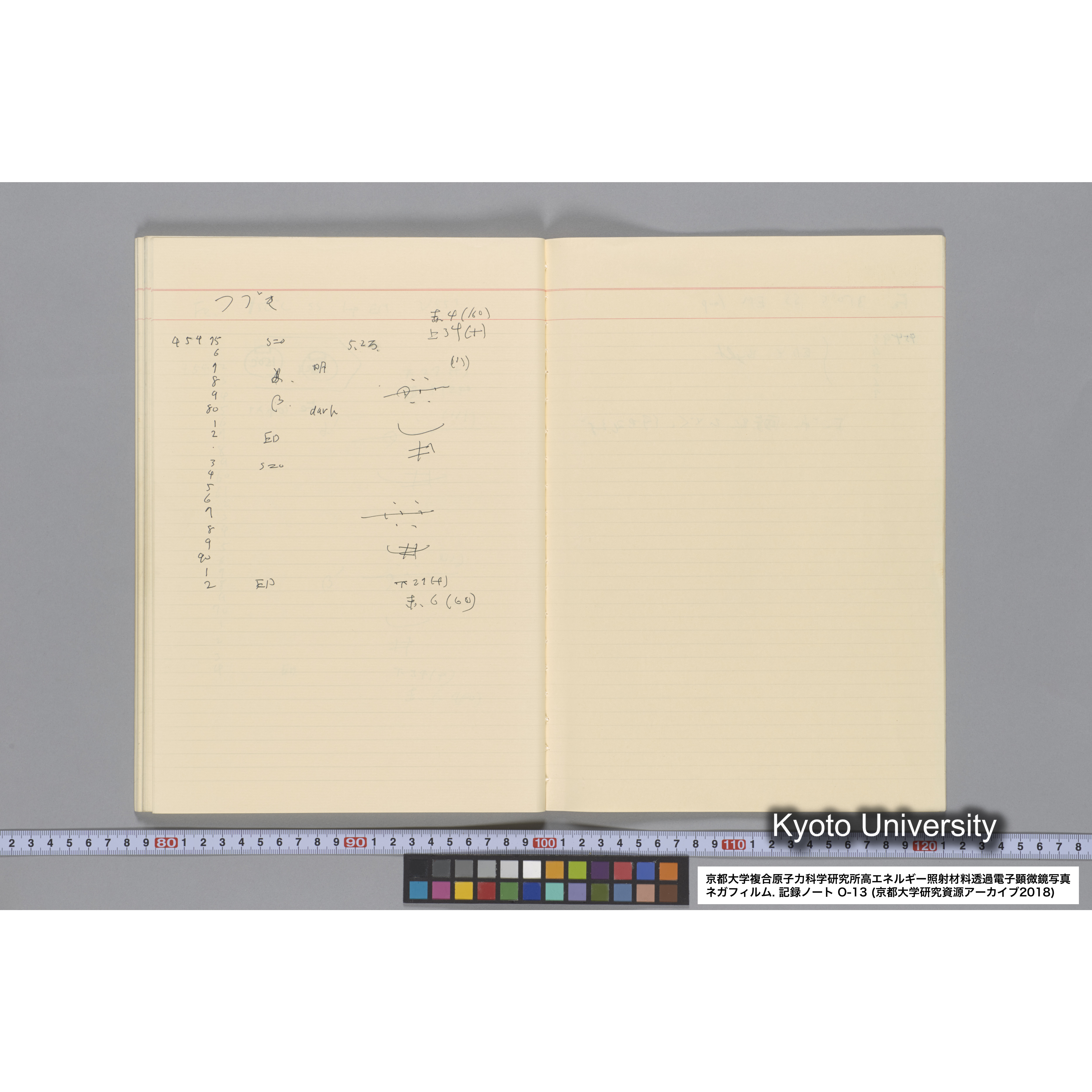 [記録ノート, Oシリーズ] 大洗 200CX No.13. 43316〜. (54)