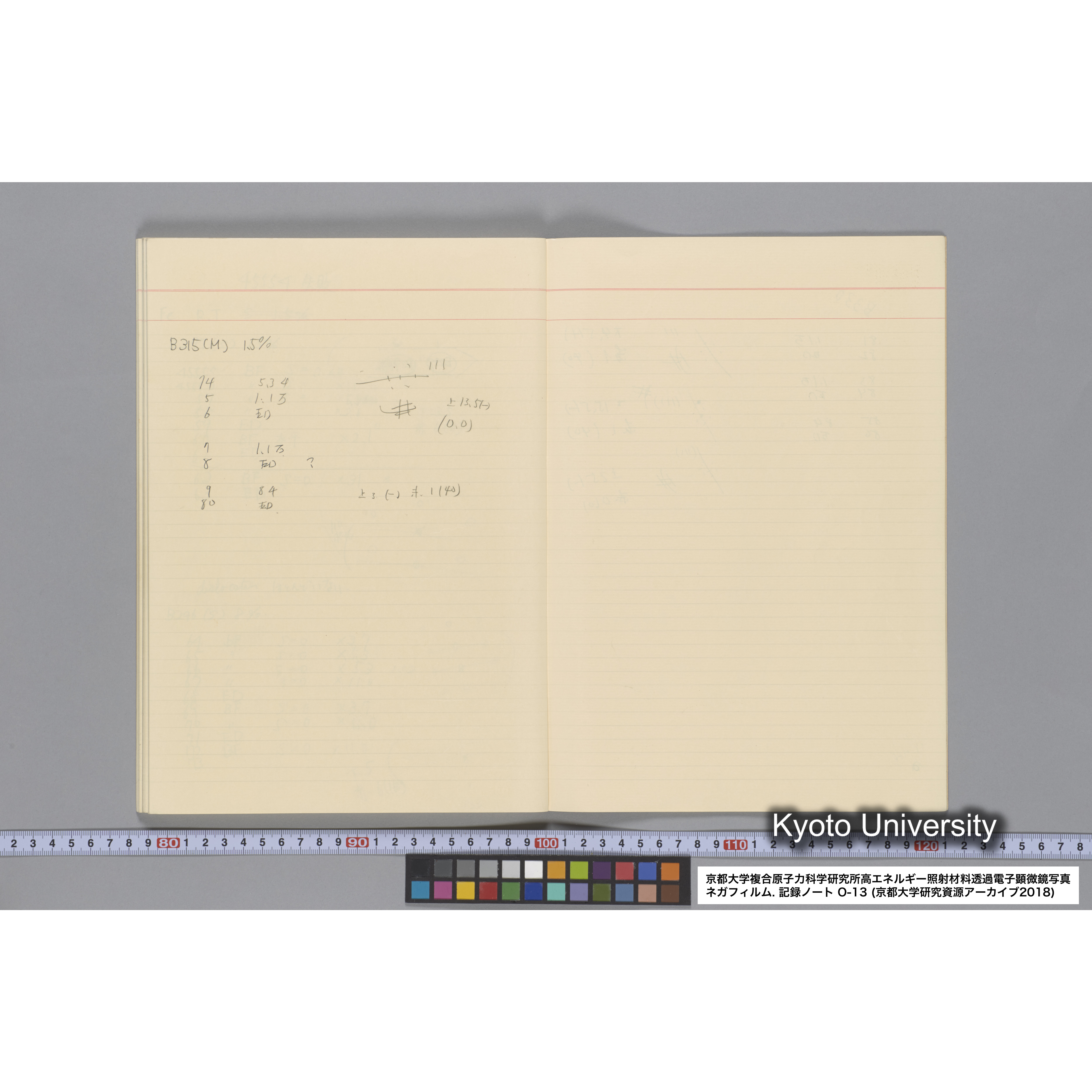 [記録ノート, Oシリーズ] 大洗 200CX No.13. 43316〜. (60)