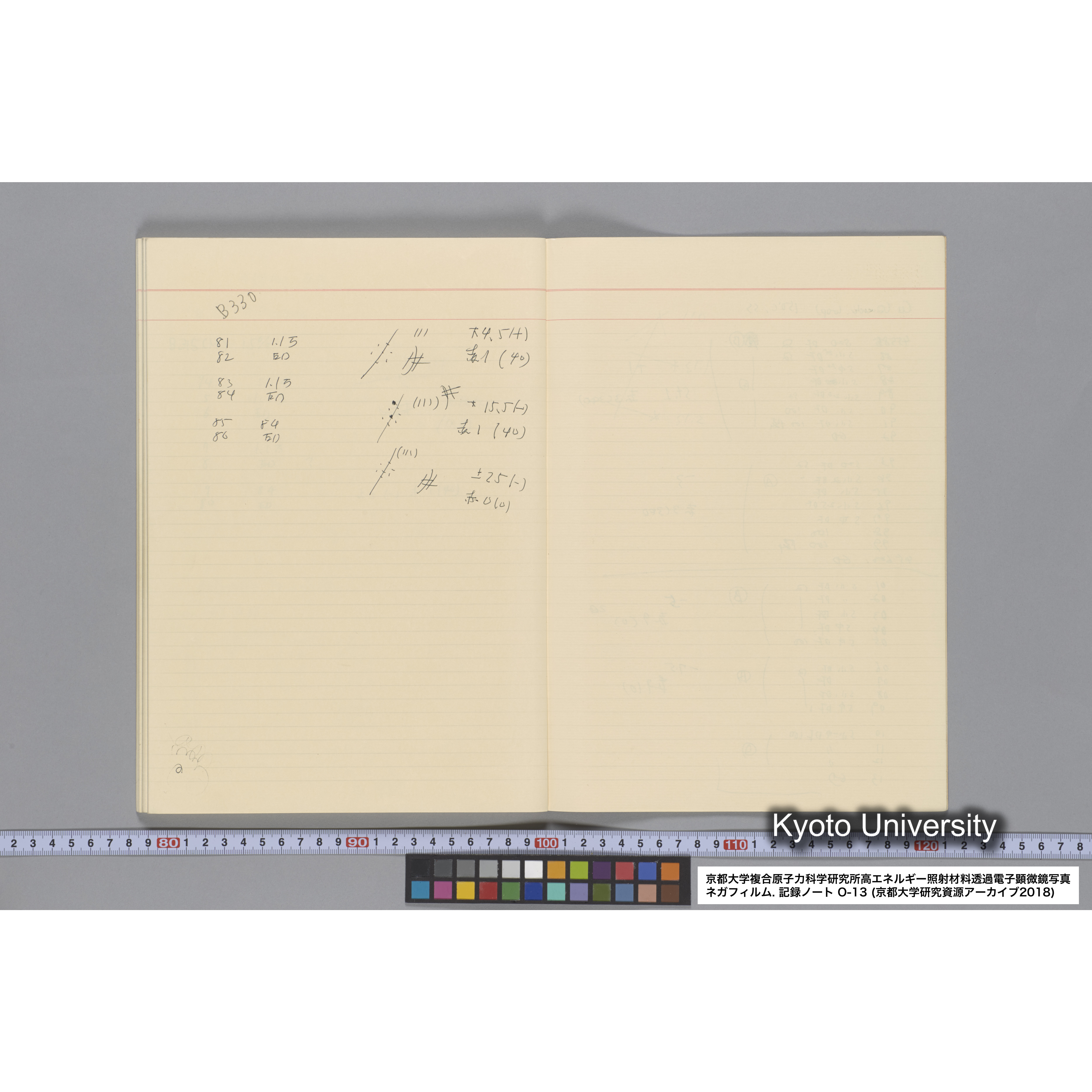 [記録ノート, Oシリーズ] 大洗 200CX No.13. 43316〜. (61)