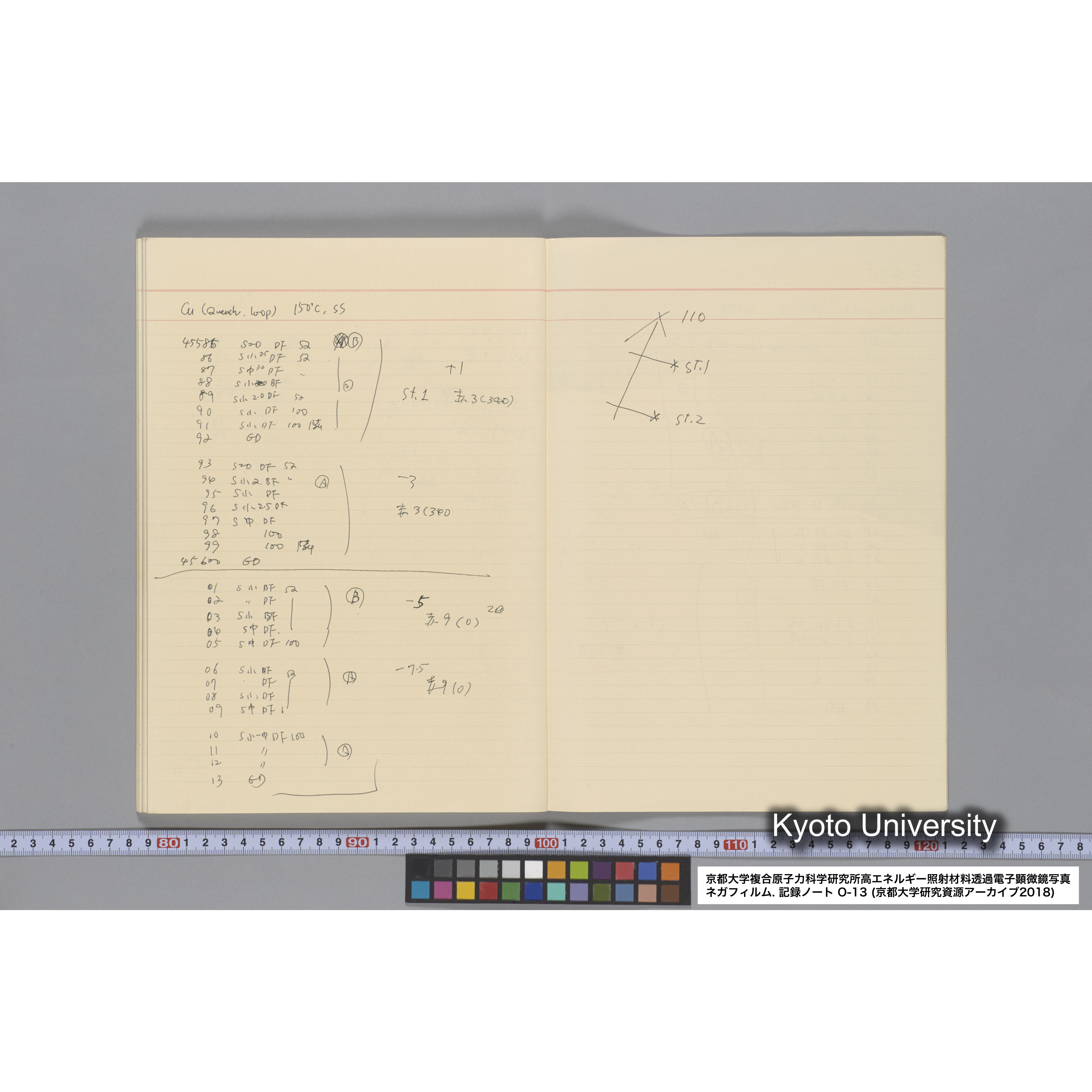 [記録ノート, Oシリーズ] 大洗 200CX No.13. 43316〜. (62)
