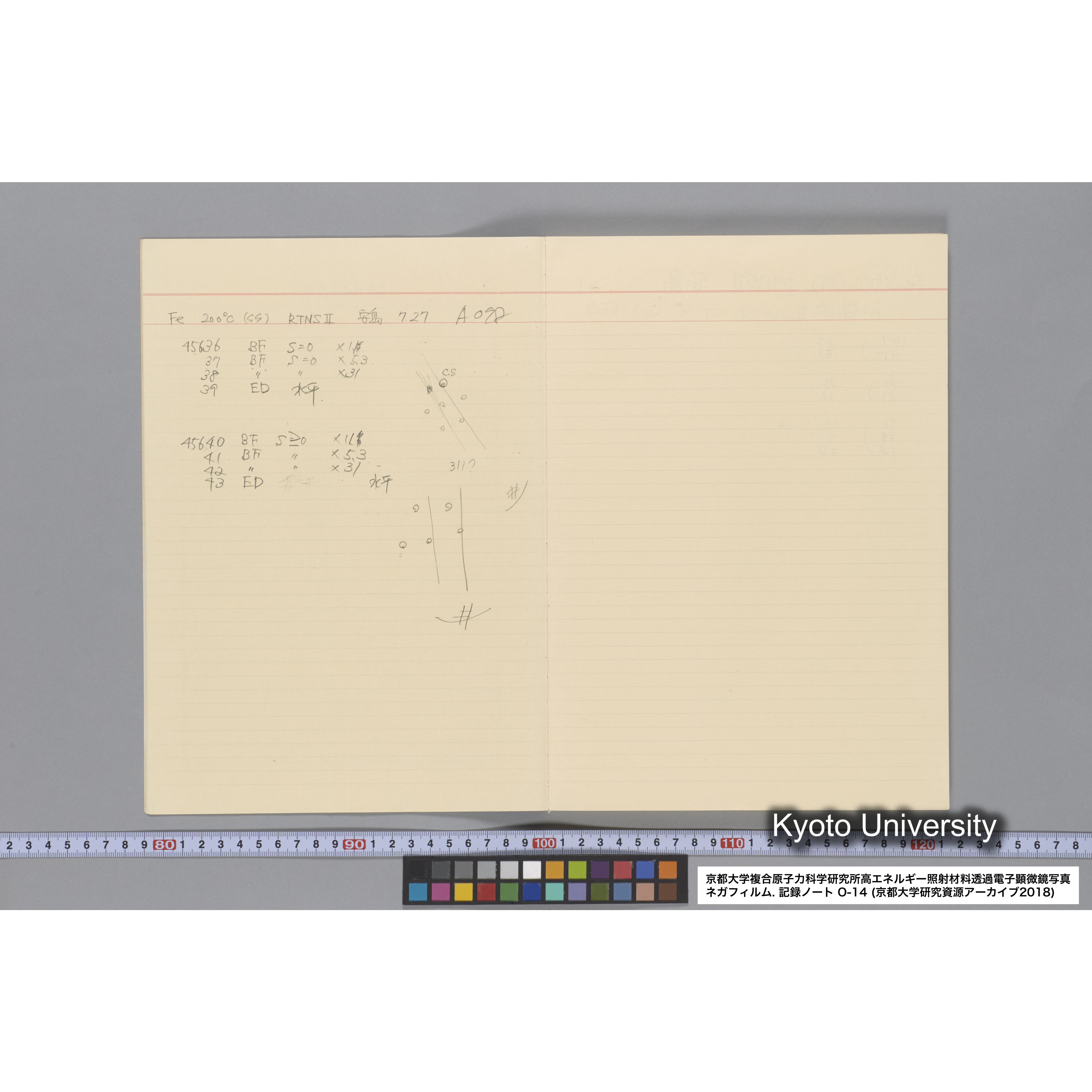 [記録ノート, Oシリーズ] 大洗 200CX No 14. 45636〜47209. (5)