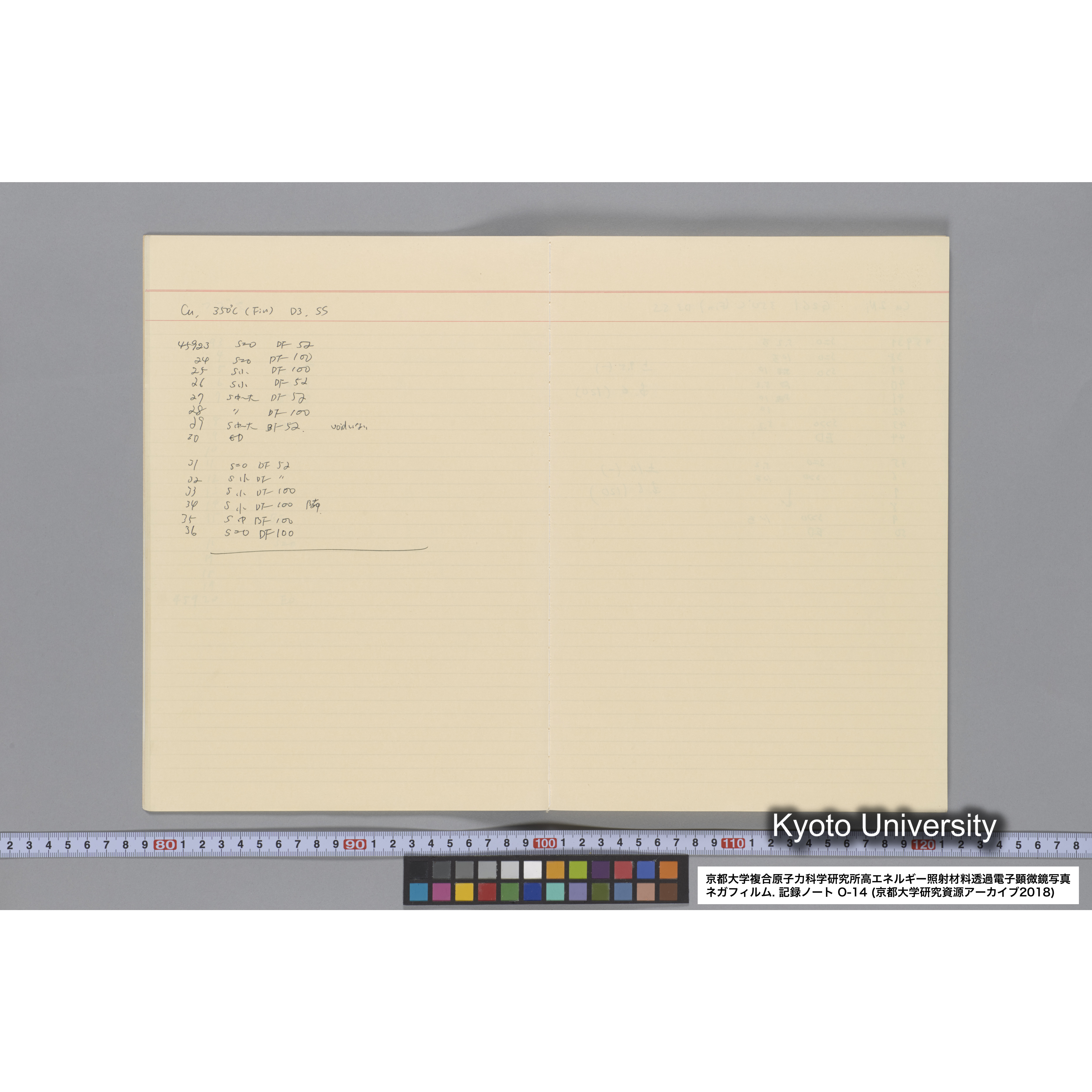 [記録ノート, Oシリーズ] 大洗 200CX No 14. 45636〜47209. (11)