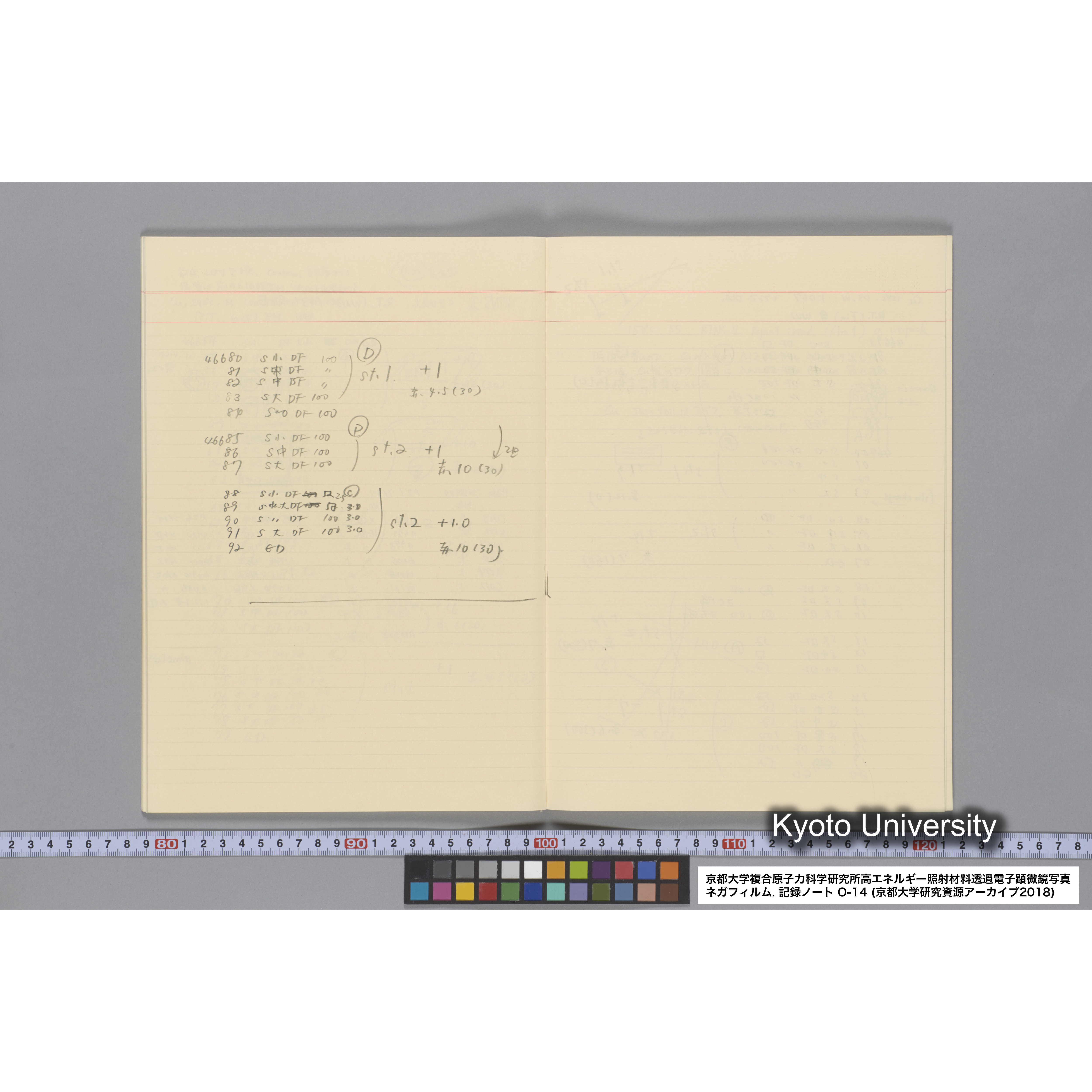 [記録ノート, Oシリーズ] 大洗 200CX No 14. 45636〜47209. (27)