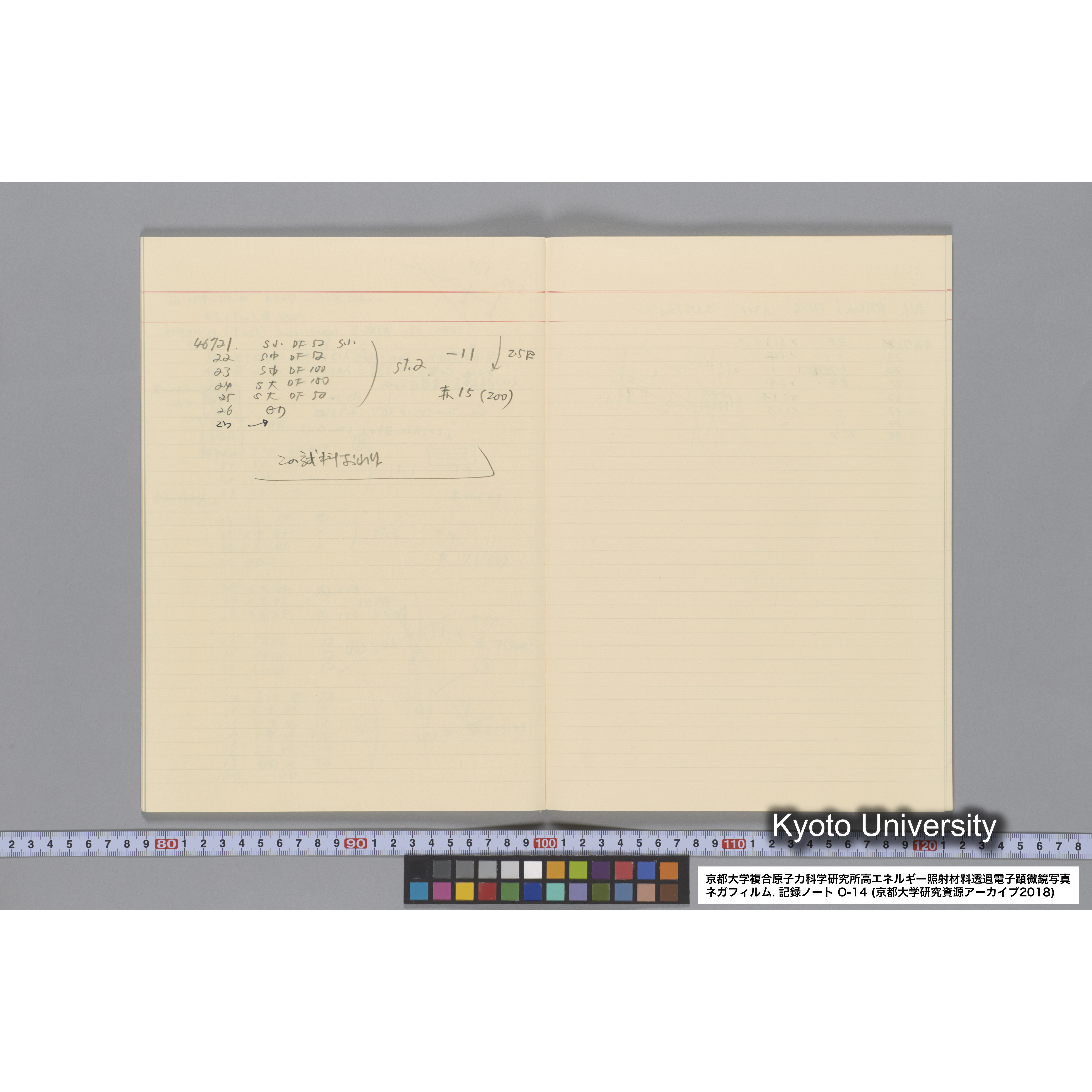 [記録ノート, Oシリーズ] 大洗 200CX No 14. 45636〜47209. (29)