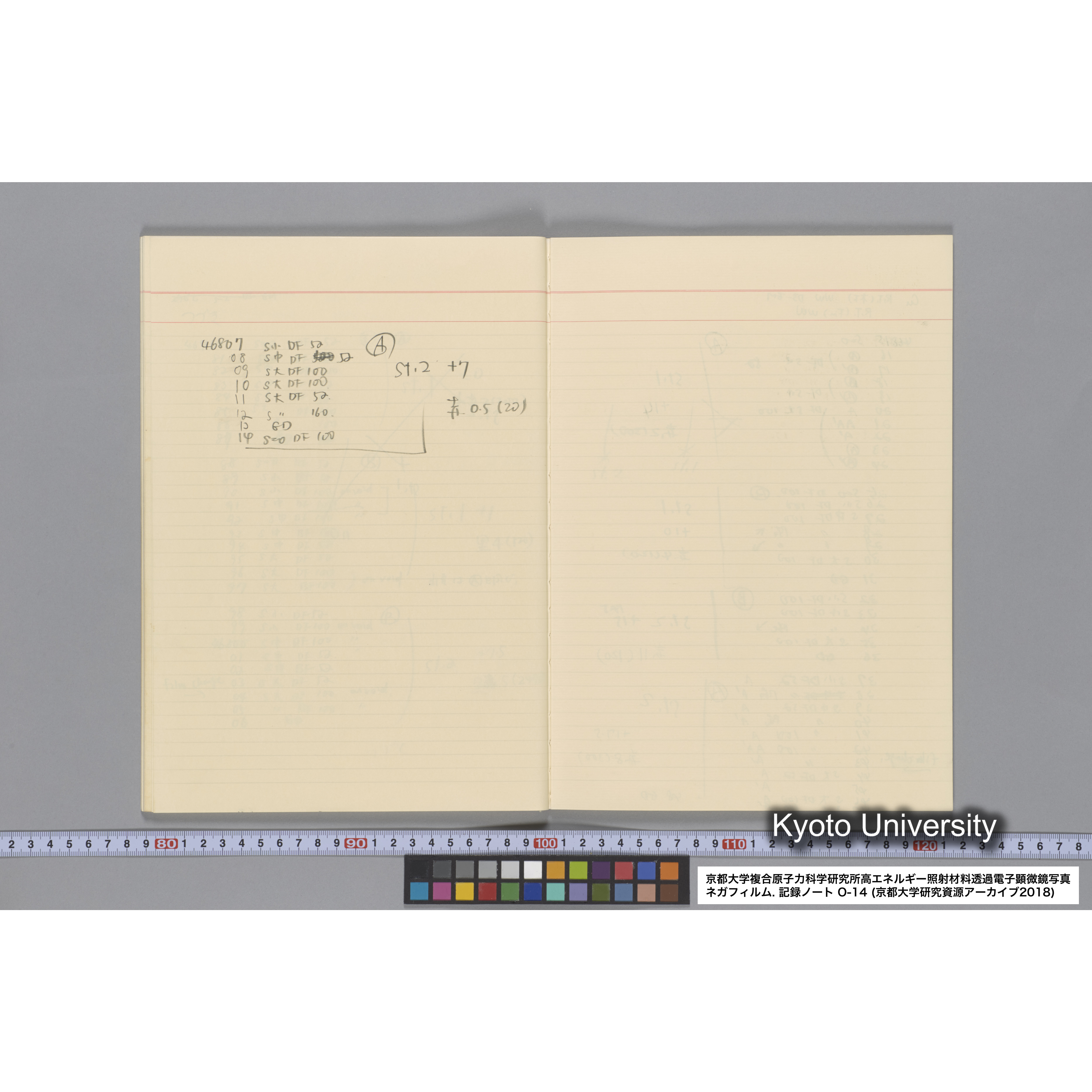 [記録ノート, Oシリーズ] 大洗 200CX No 14. 45636〜47209. (35)