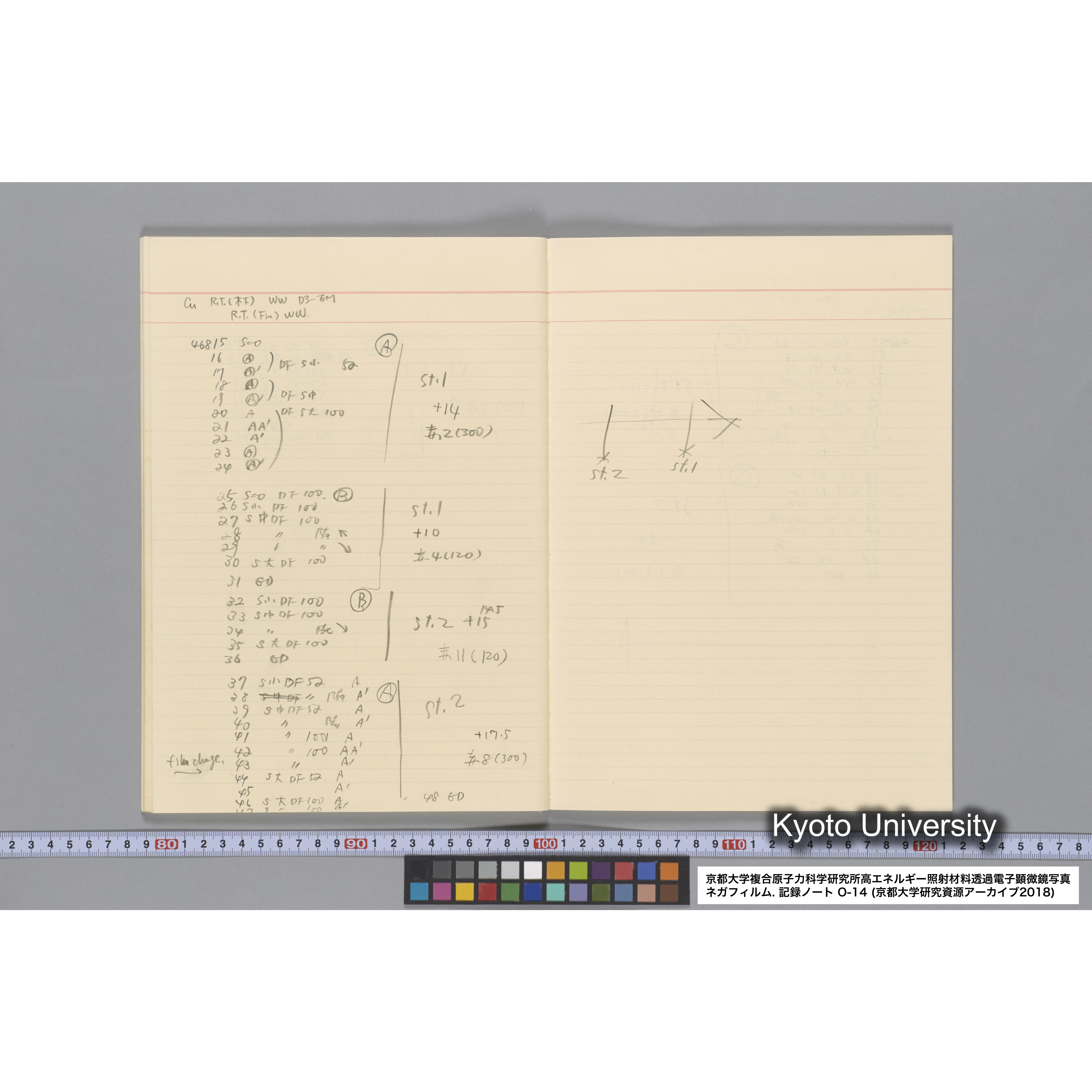 [記録ノート, Oシリーズ] 大洗 200CX No 14. 45636〜47209. (36)