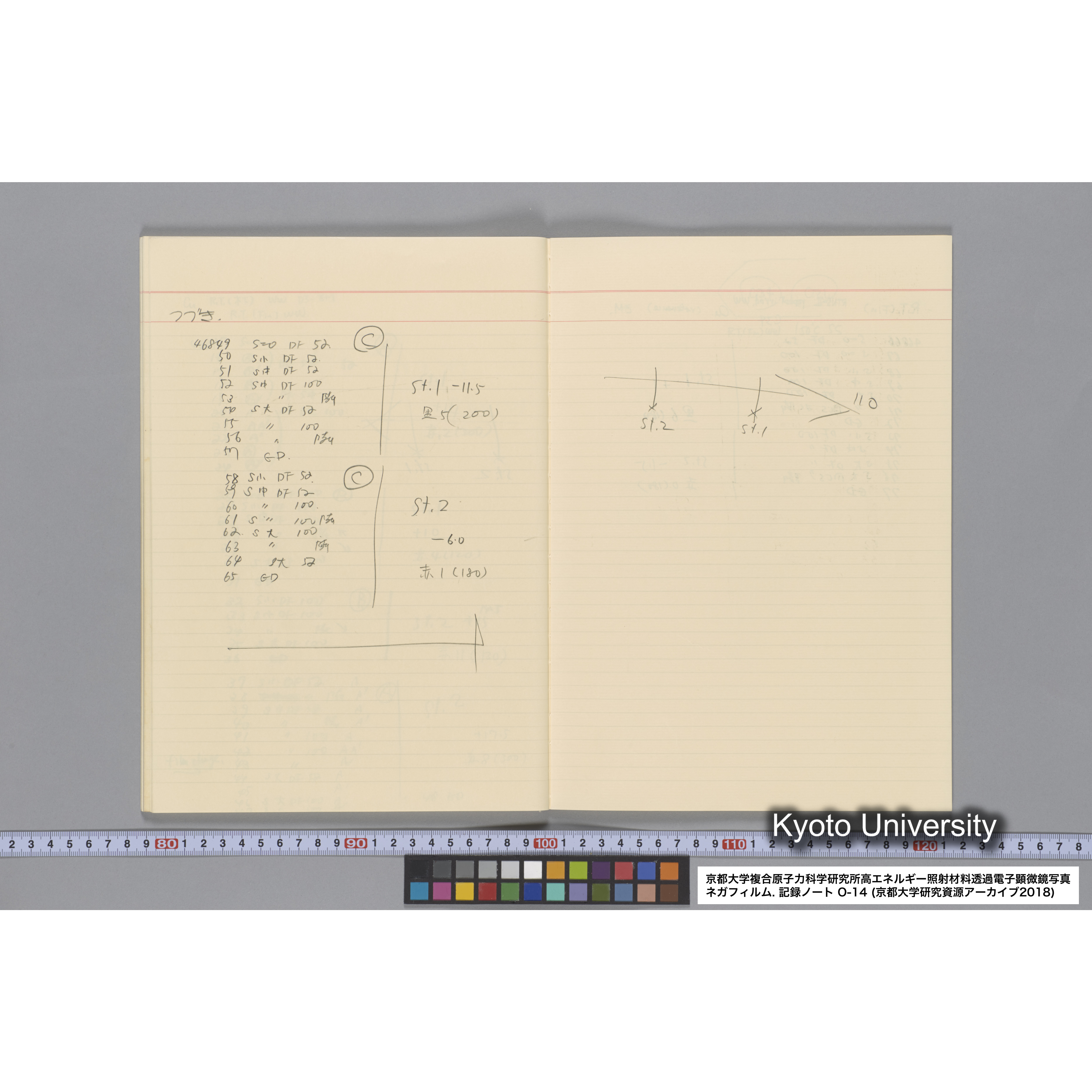 [記録ノート, Oシリーズ] 大洗 200CX No 14. 45636〜47209. (37)