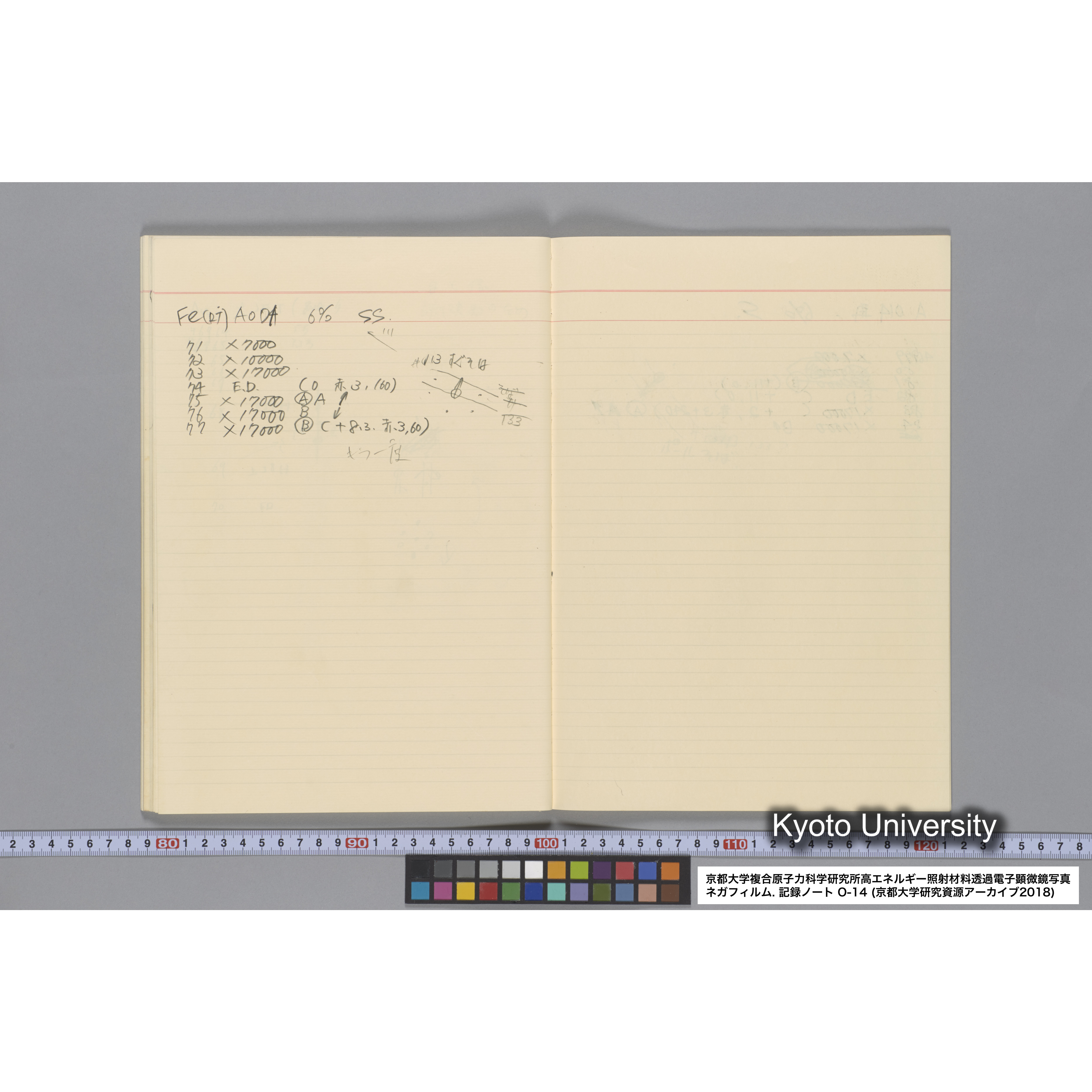 [記録ノート, Oシリーズ] 大洗 200CX No 14. 45636〜47209. (45)