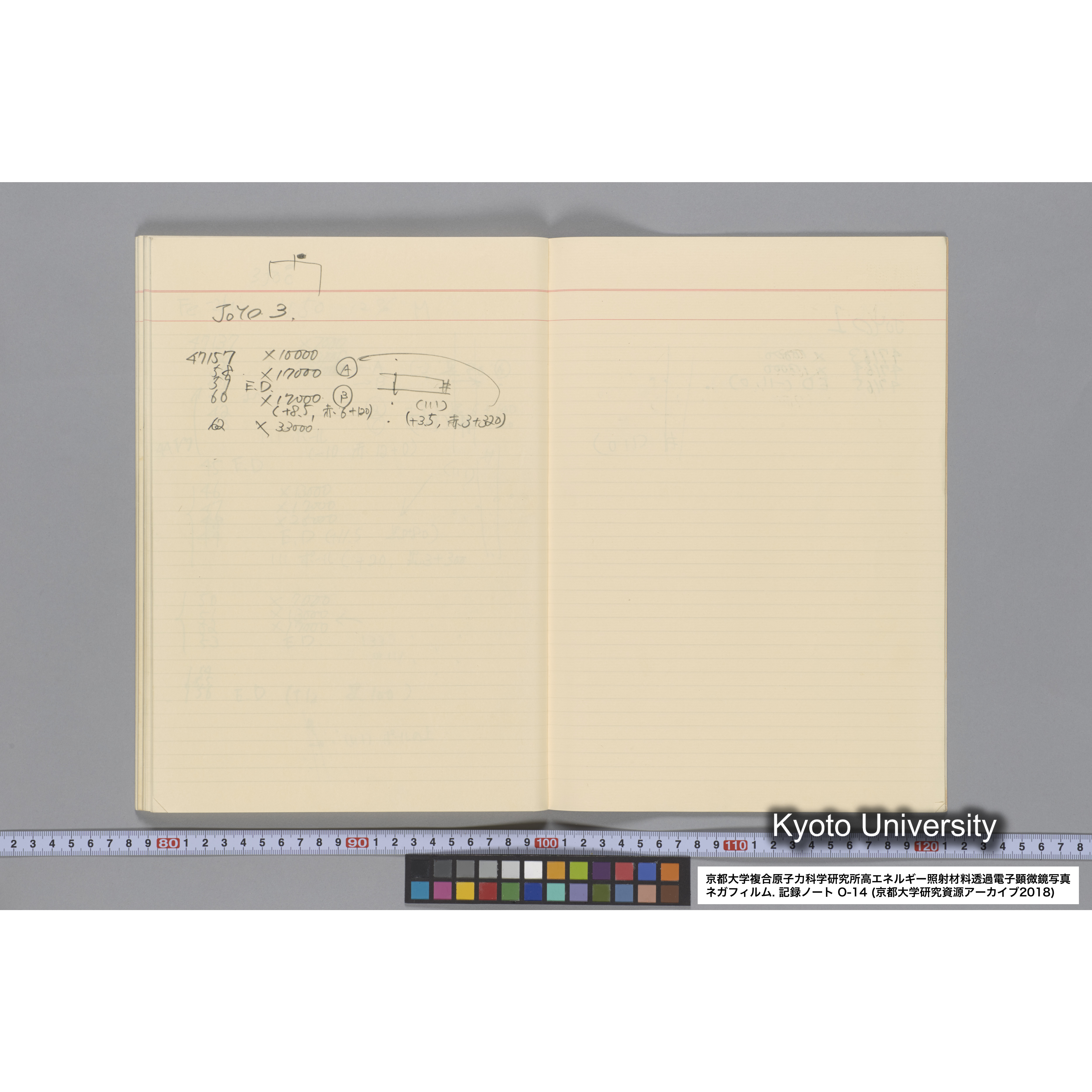 [記録ノート, Oシリーズ] 大洗 200CX No 14. 45636〜47209. (59)