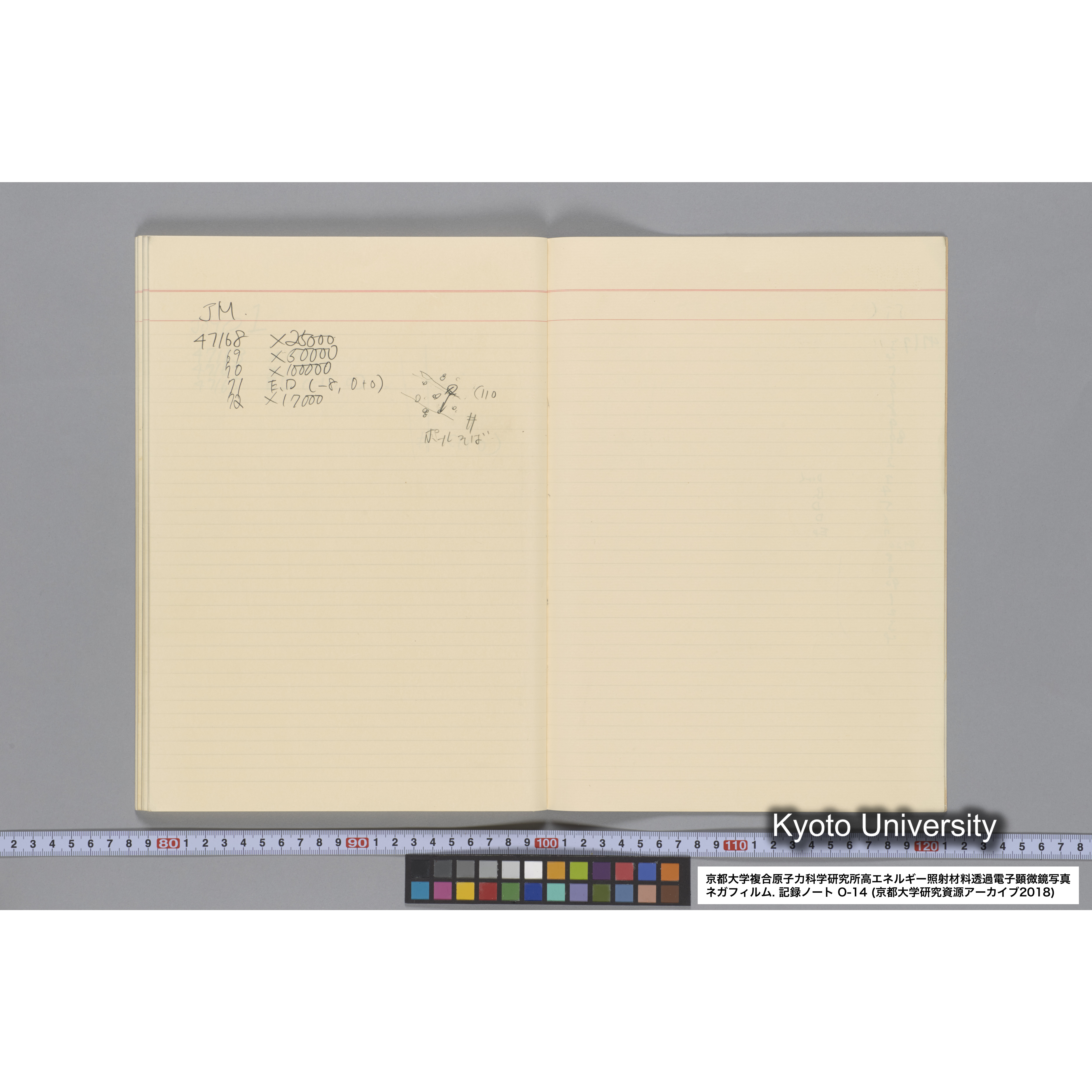 [記録ノート, Oシリーズ] 大洗 200CX No 14. 45636〜47209. (61)