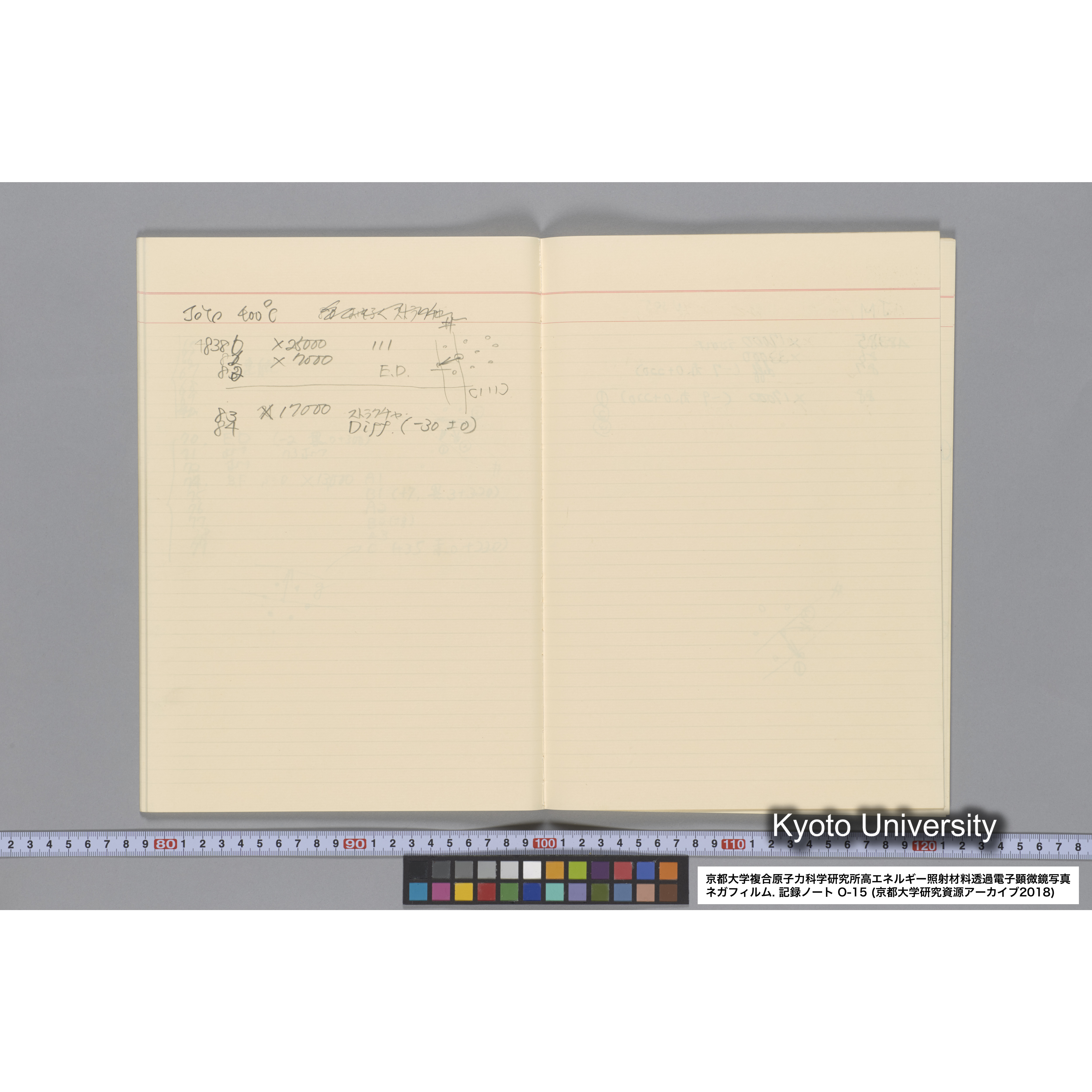 [記録ノート, Oシリーズ] 大洗 200CX No 15 1988/1/25〜. 48014〜. (26)