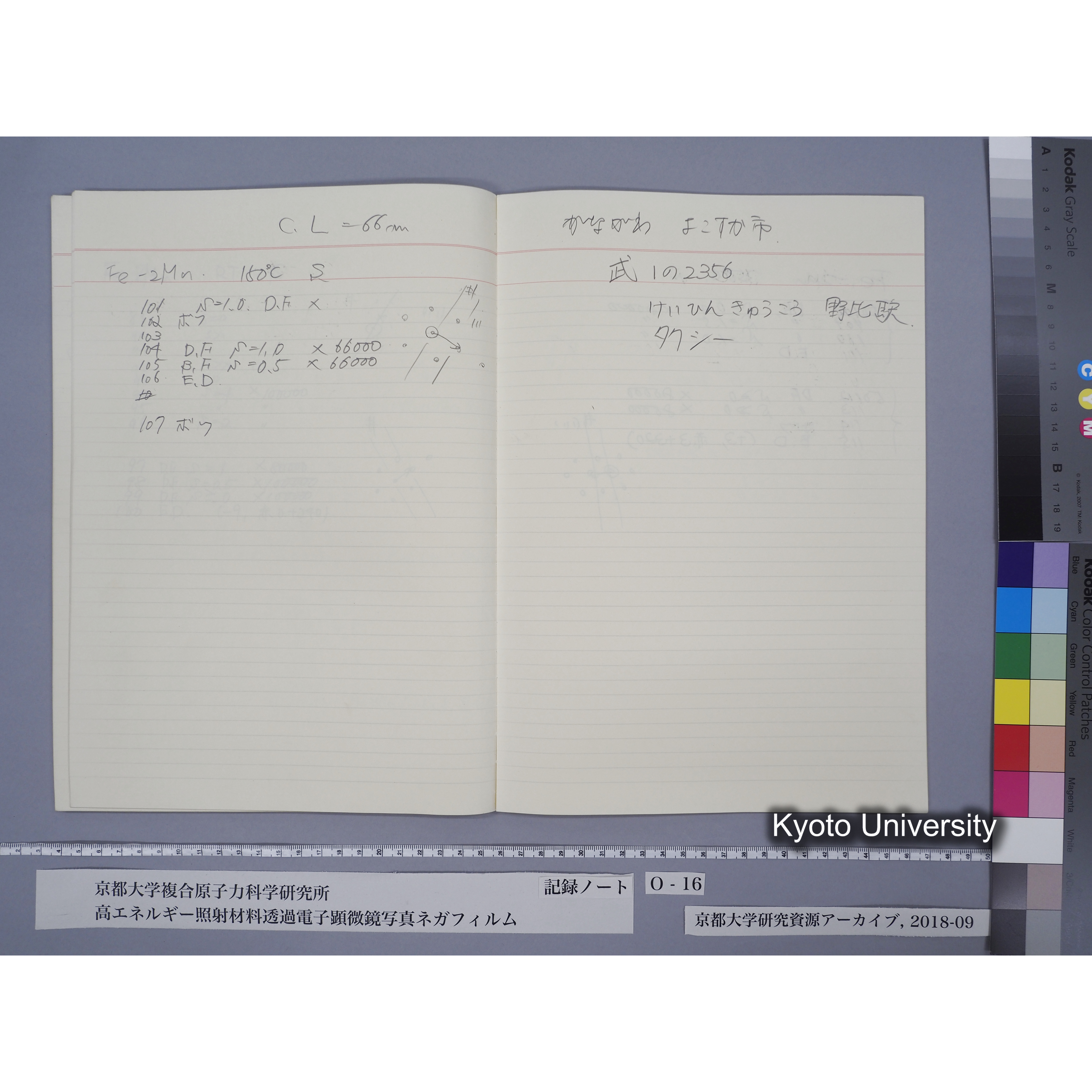 [記録ノート, Oシリーズ] 大洗16. O-49108〜 (41)