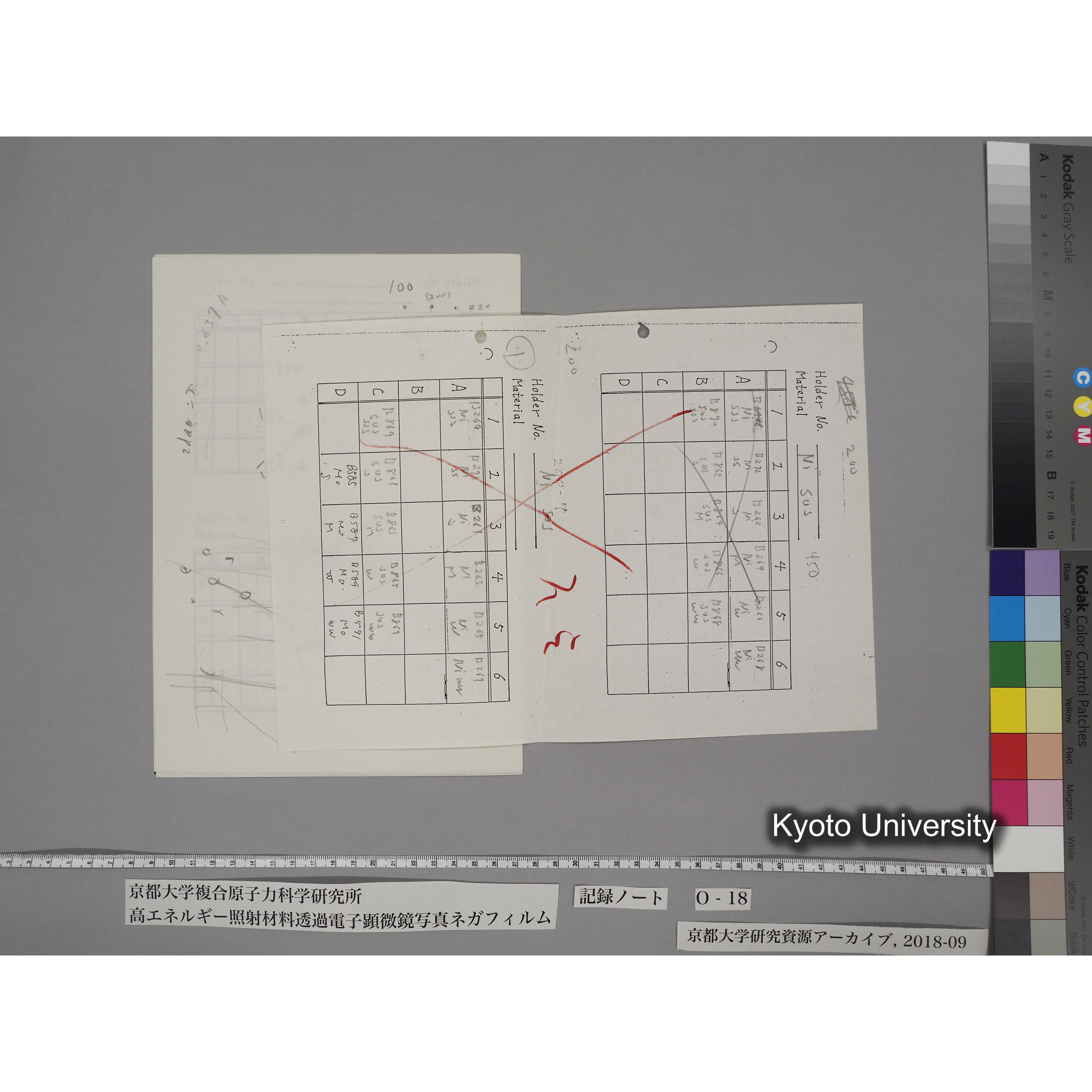 [記録ノート, Oシリーズ] 大洗O-18 S63.11.30〜H.1.6.9. 52826〜56571. (31)