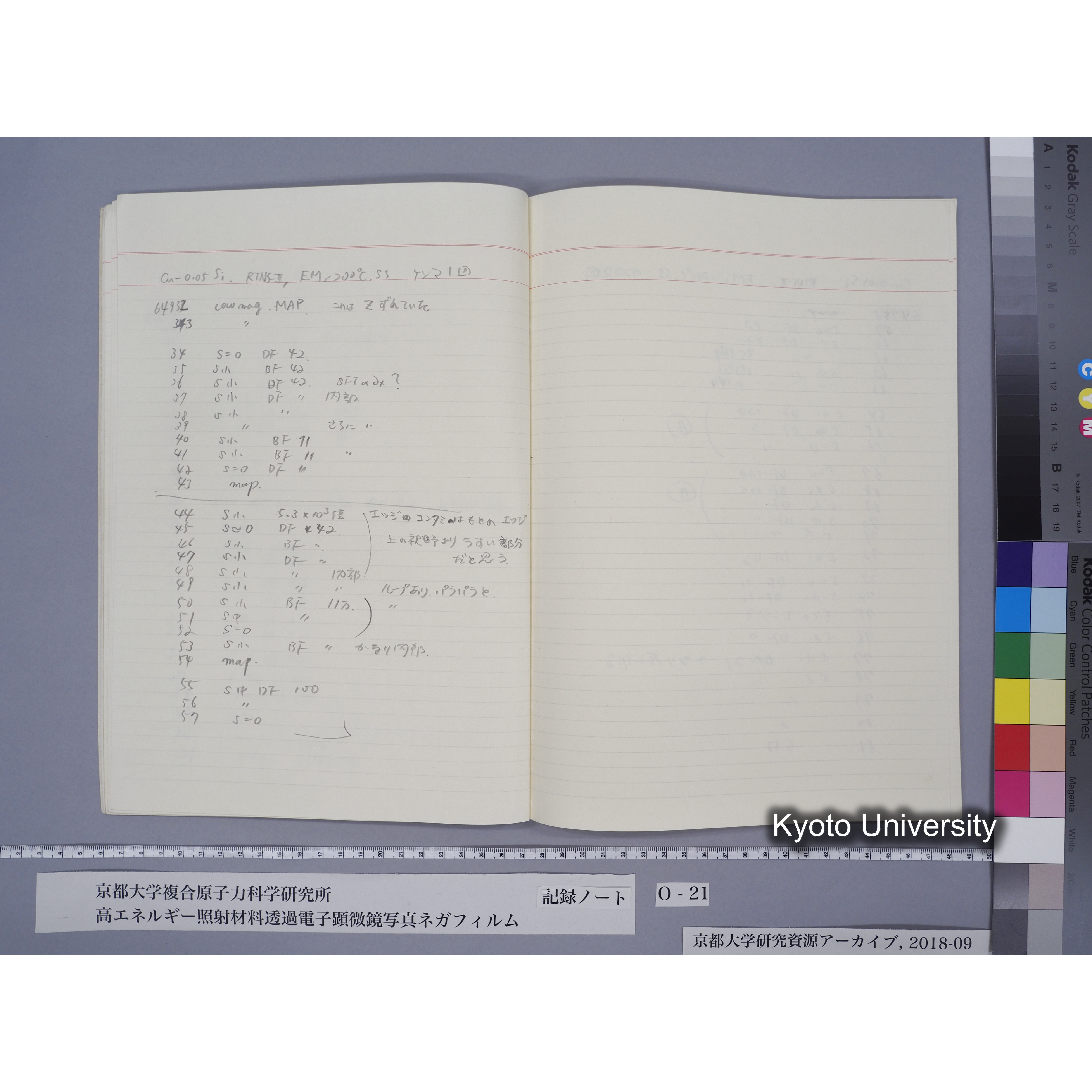 [記録ノート, Oシリーズ] O-21 平成2年9月10日→平成3年2月6日. (14)