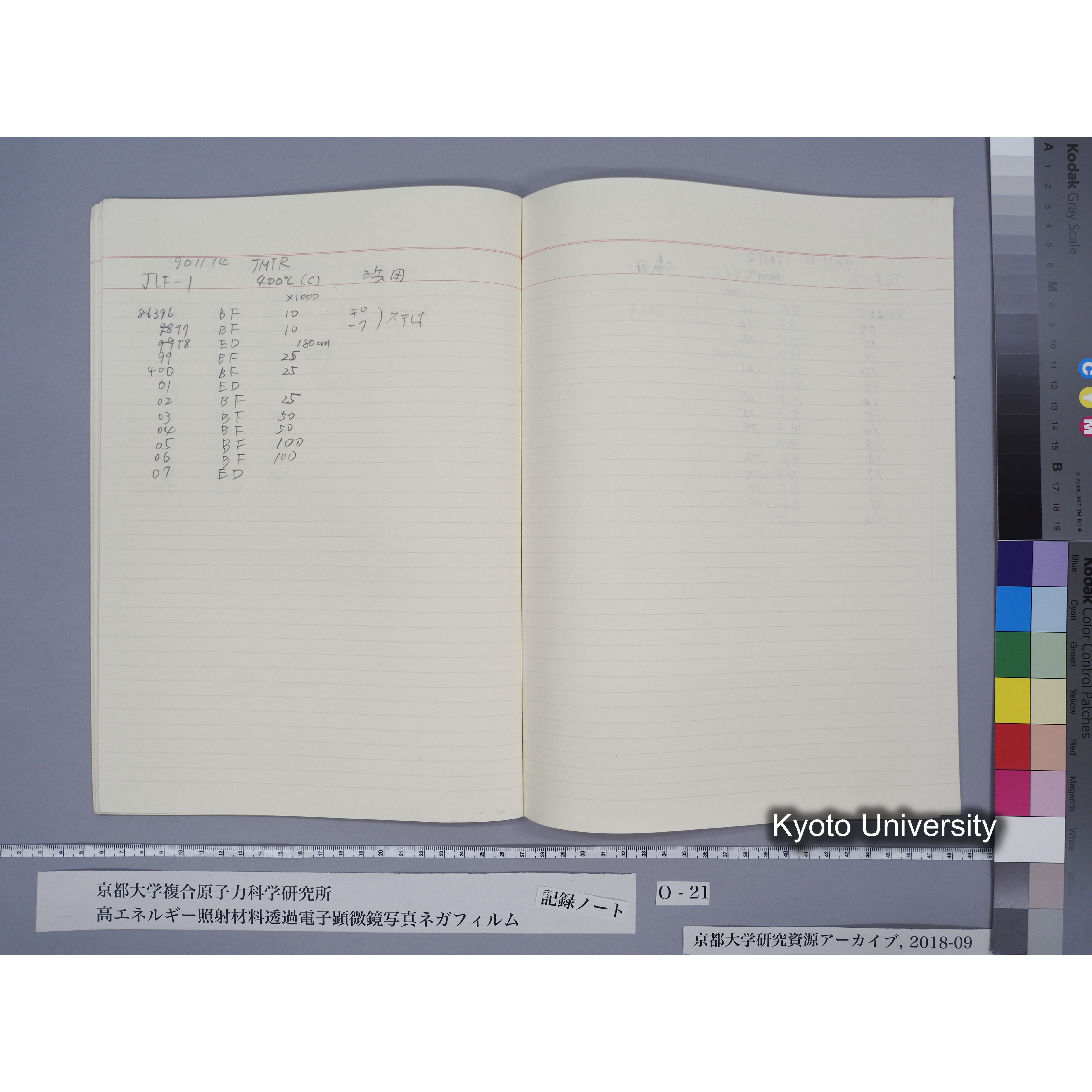 [記録ノート, Oシリーズ] O-21 平成2年9月10日→平成3年2月6日. (30)