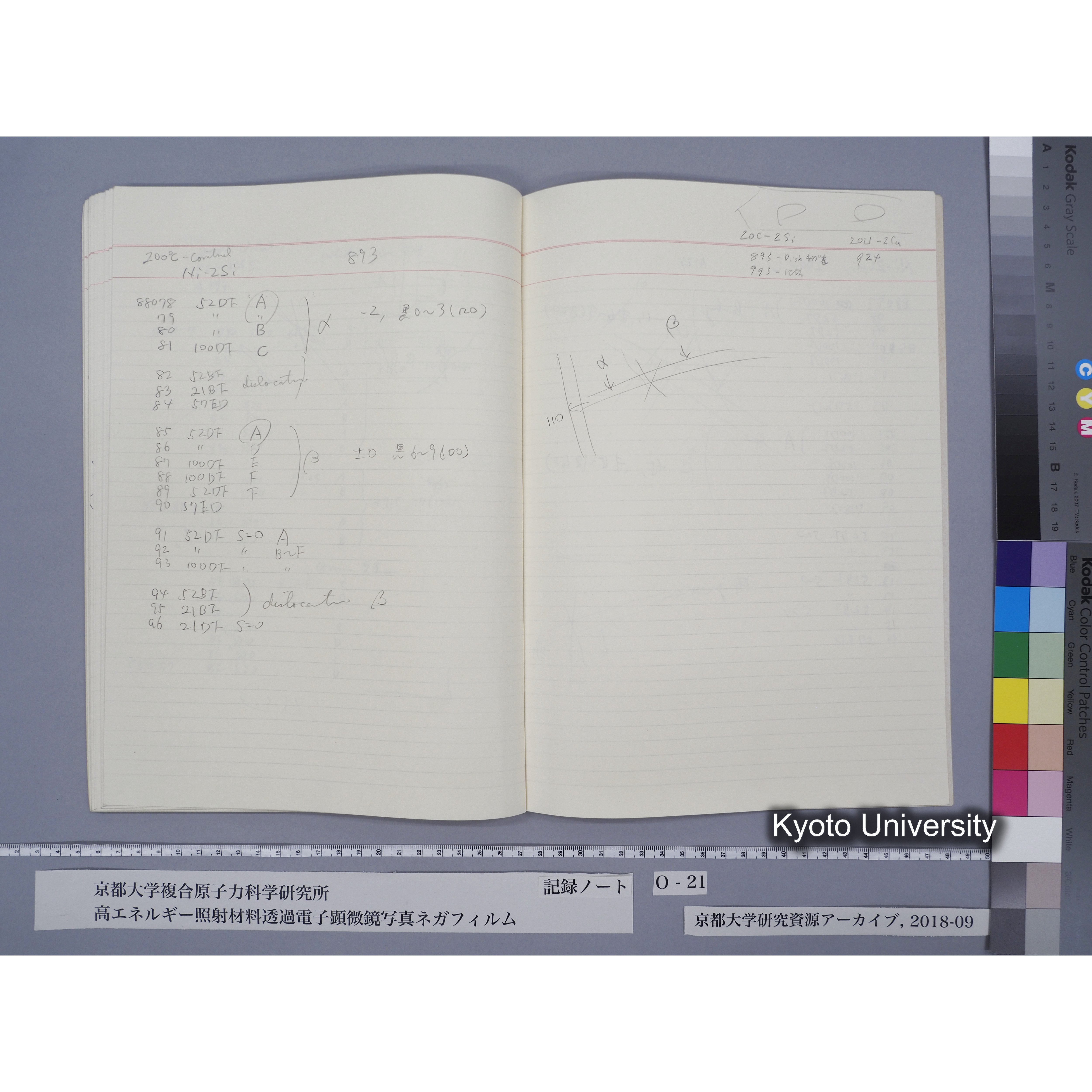 [記録ノート, Oシリーズ] O-21 平成2年9月10日→平成3年2月6日. (56)