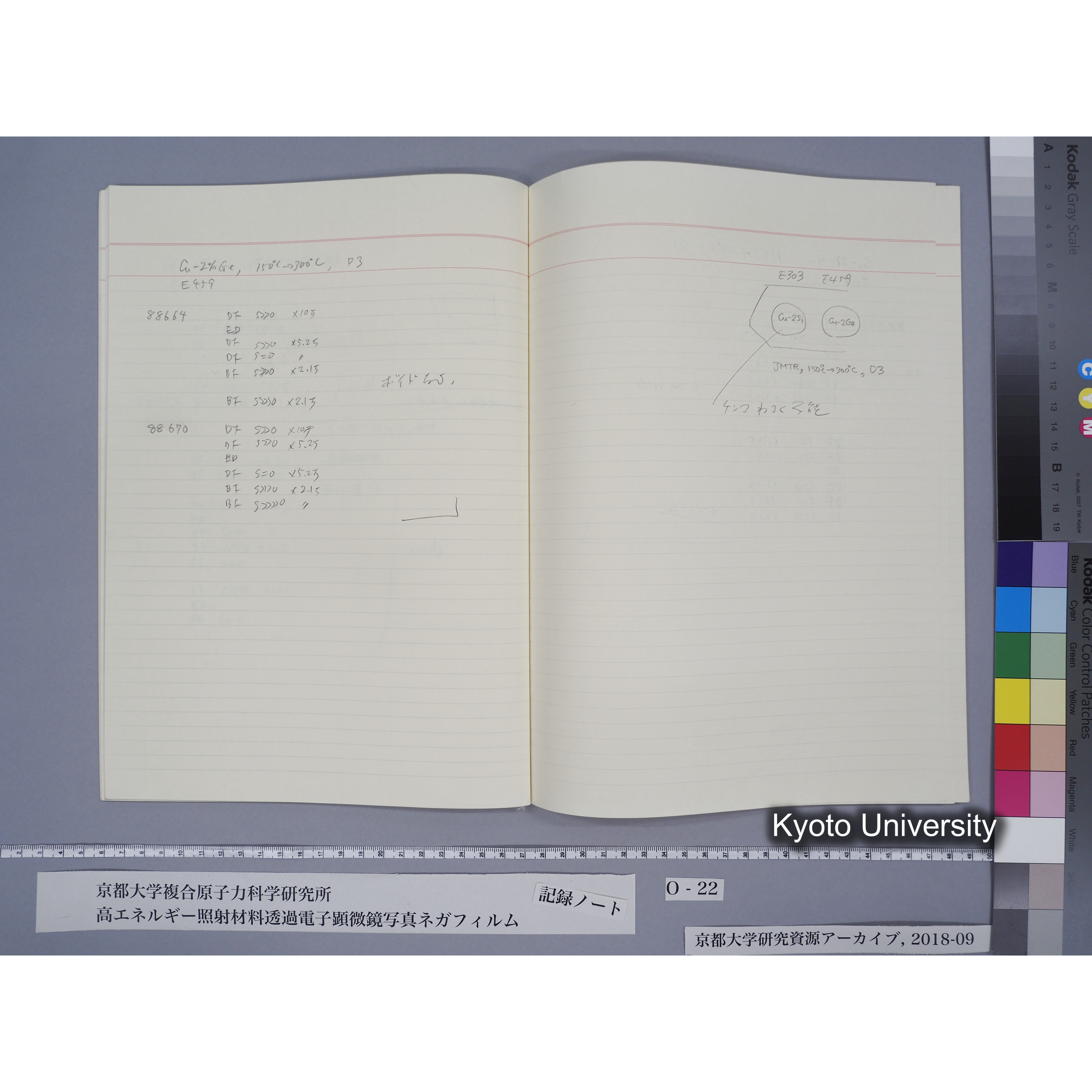 [記録ノート, Oシリーズ] O-22 平成3年2月6日→. (31)