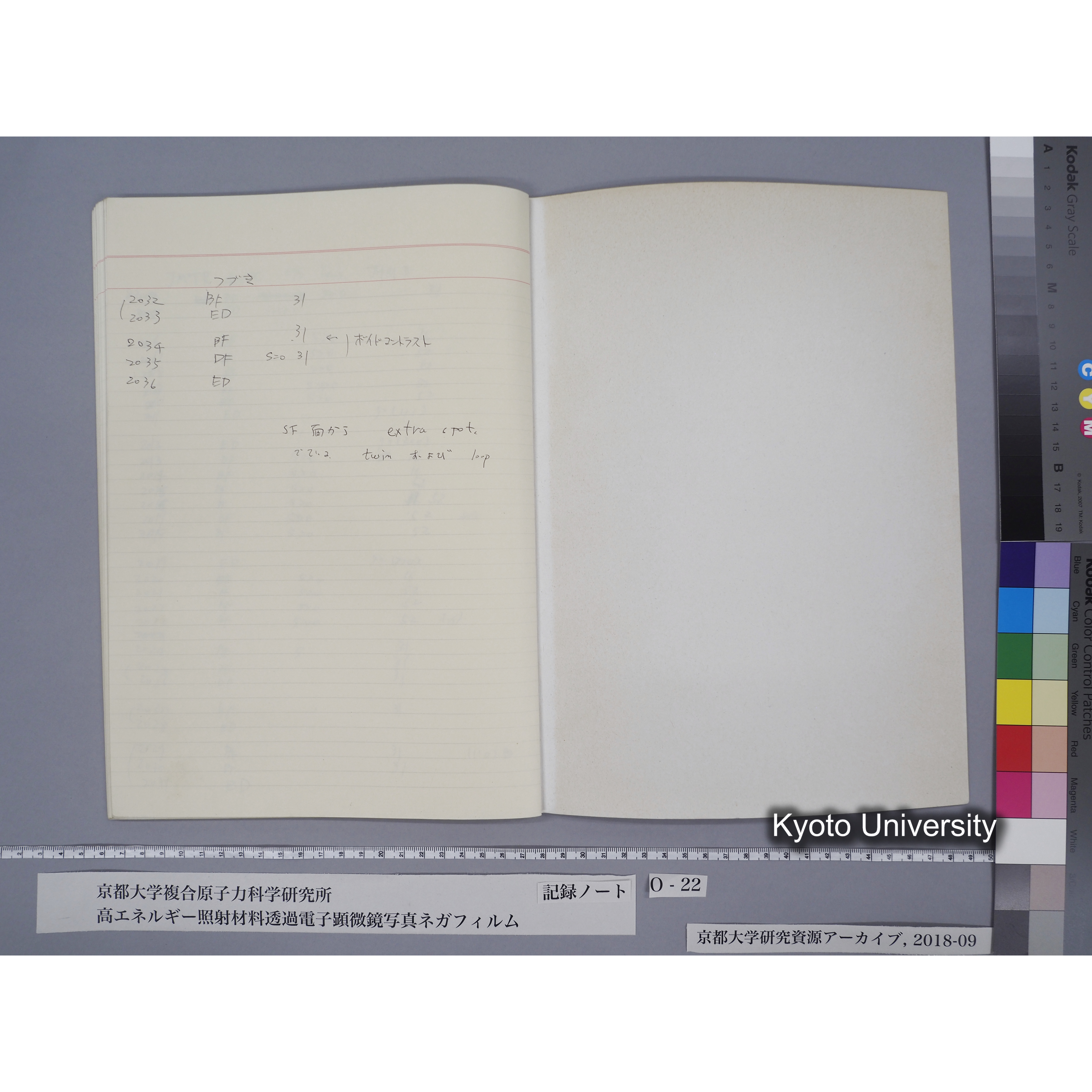 [記録ノート, Oシリーズ] O-22 平成3年2月6日→. (63)