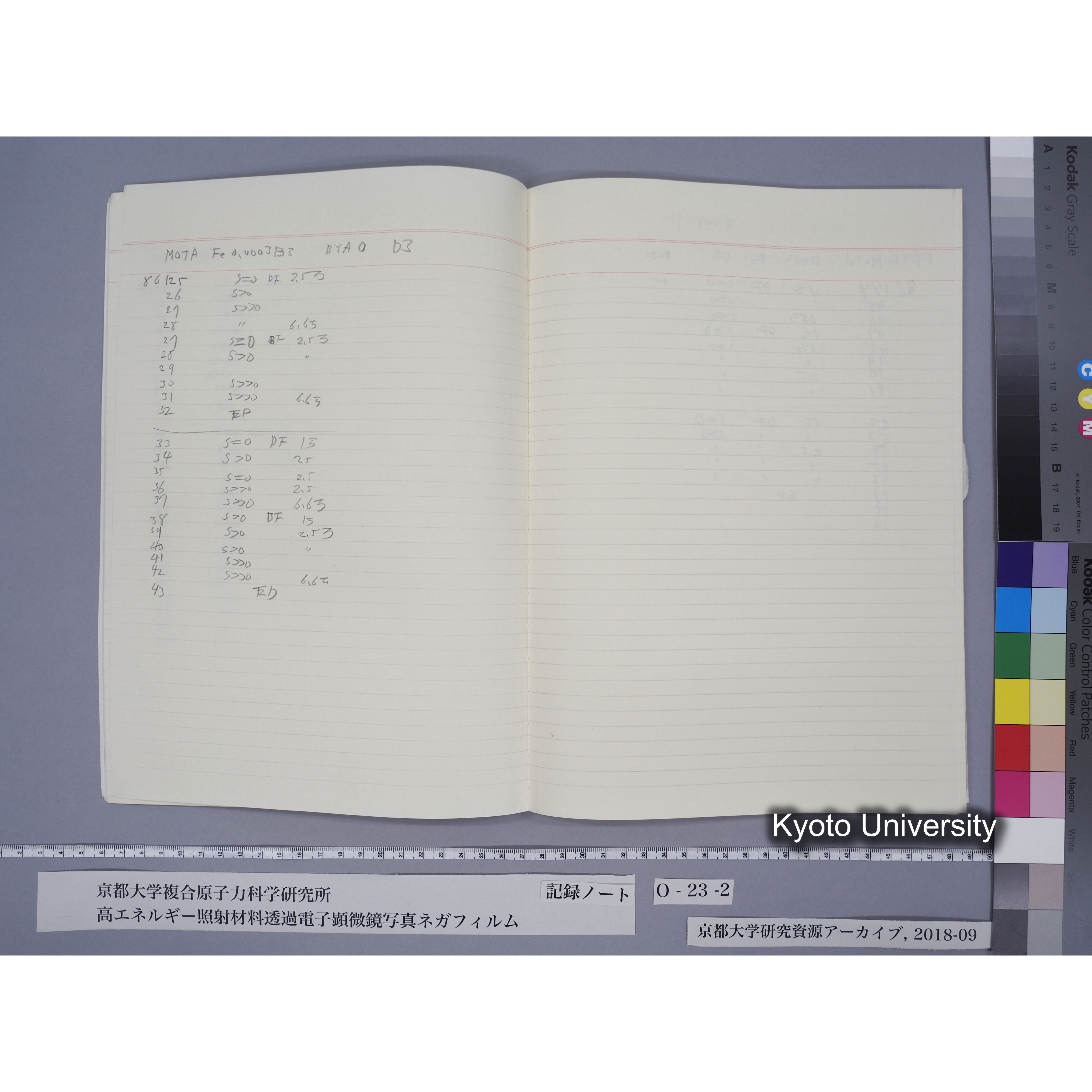 [記録ノート, Oシリーズ] O-23 (下). (13)