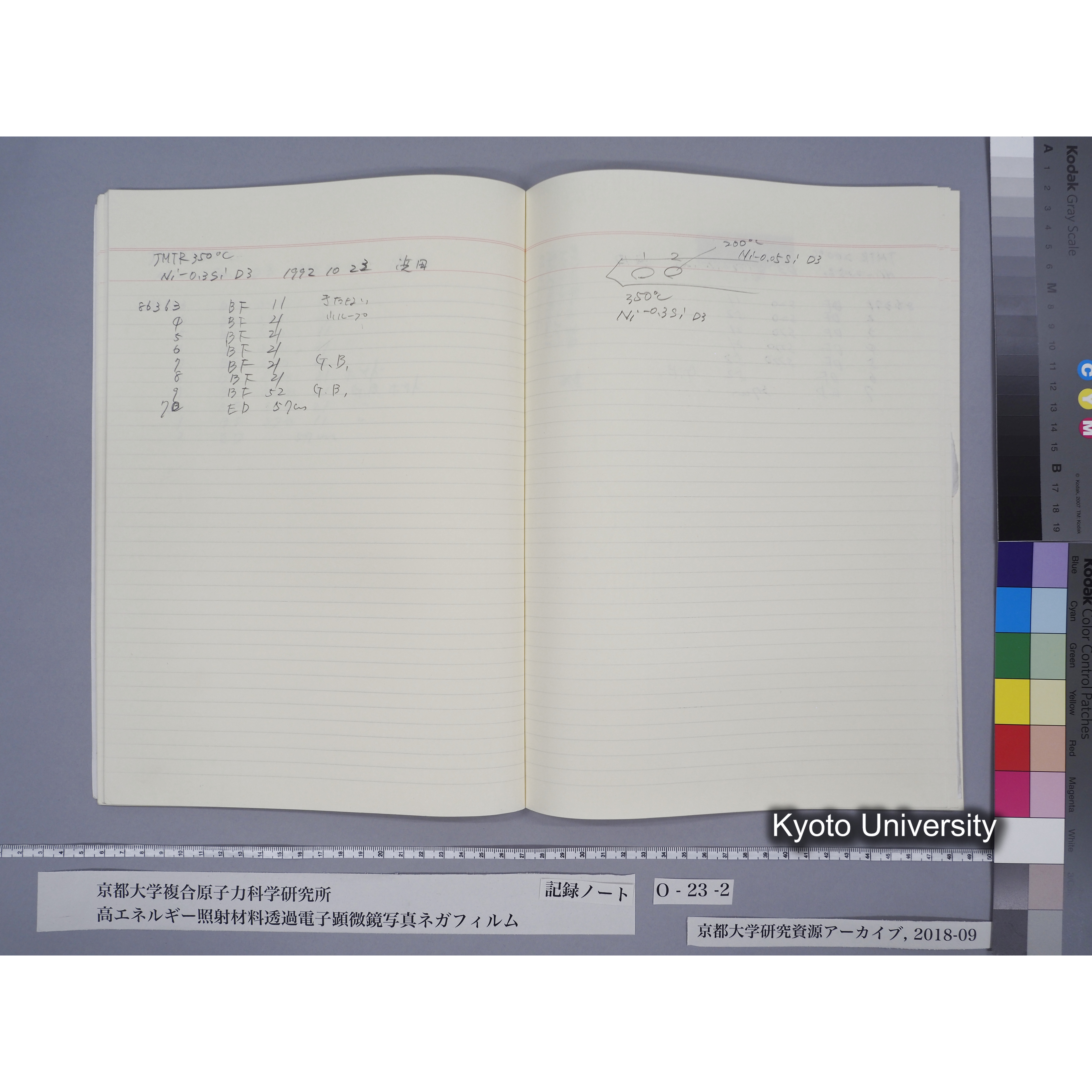 [記録ノート, Oシリーズ] O-23 (下). (33)