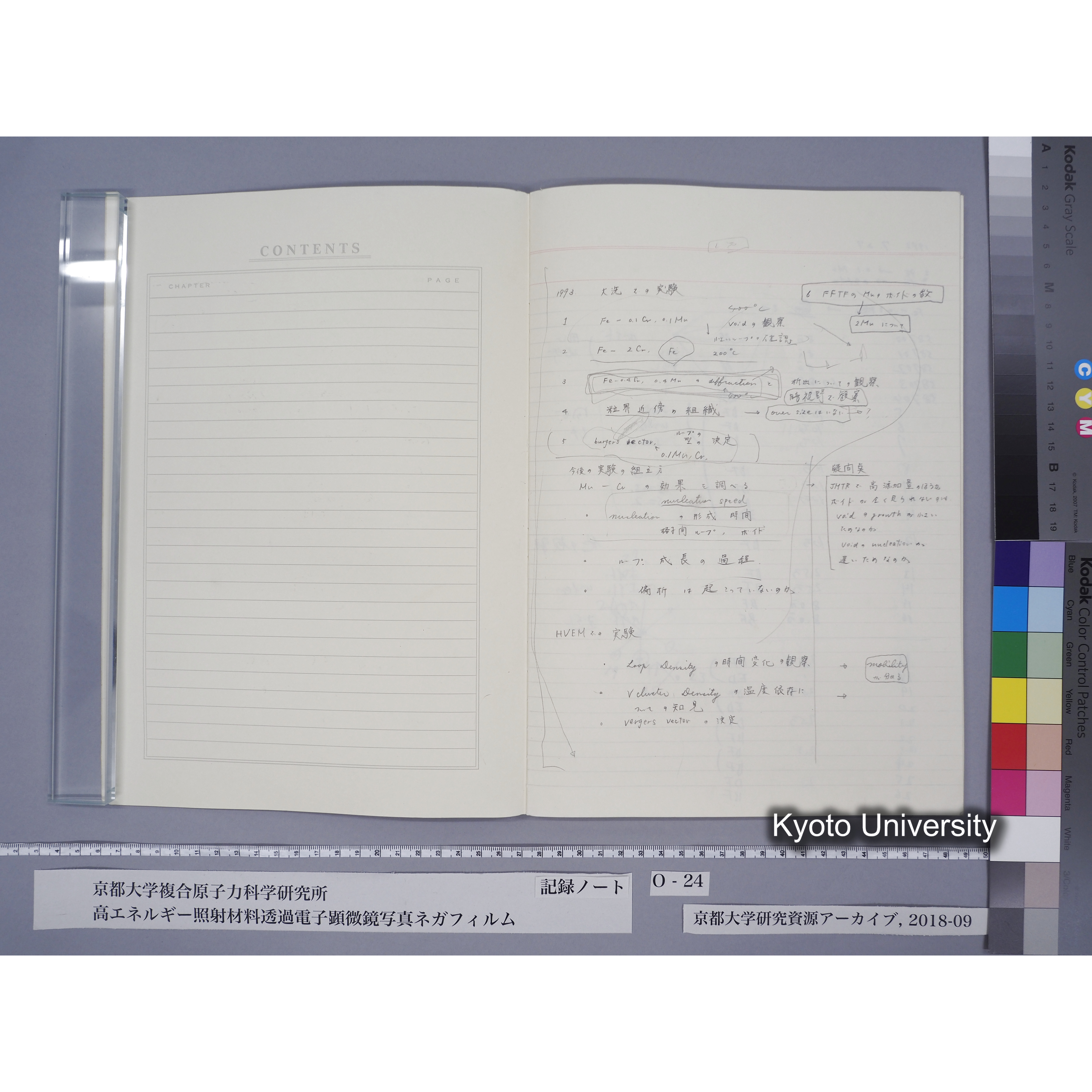 [記録ノート, Oシリーズ] O-24 [抹消「実験ノート」ほか] part2. (3)