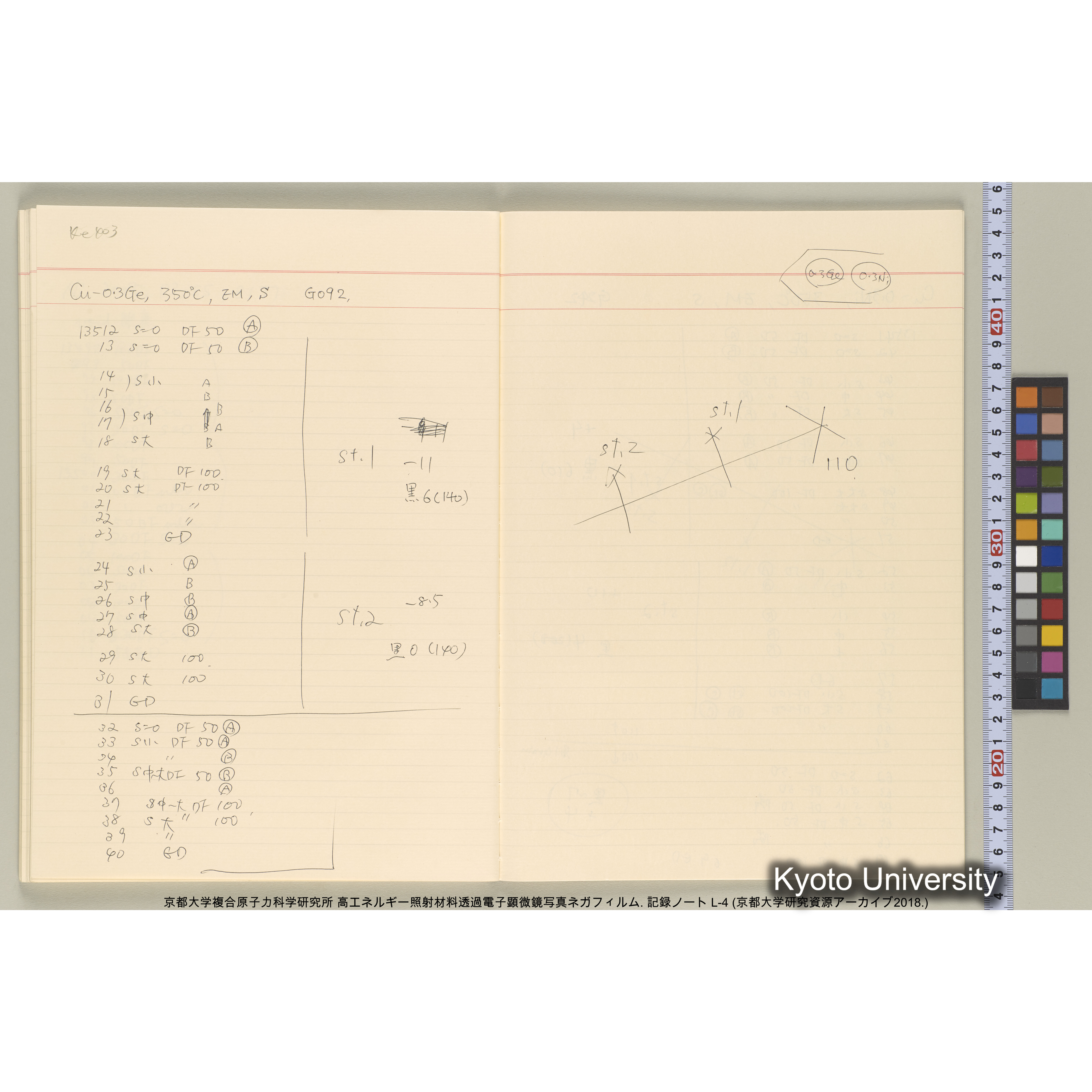 [記録ノート, Lシリーズ] 大洗200CX ノート L-4 1987/11/ . 11236～14161. (45)