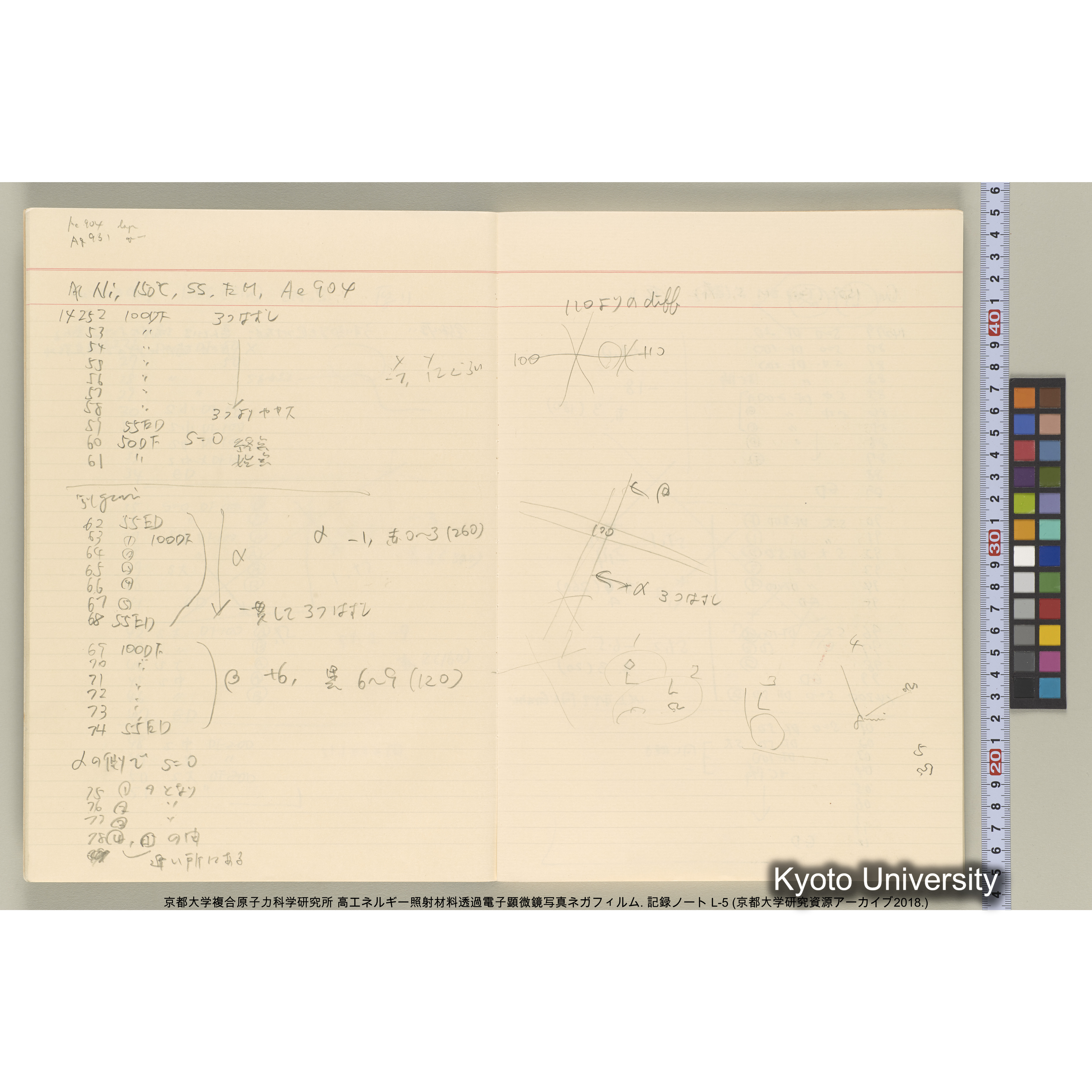[記録ノート, Lシリーズ] 大洗EM L-5 1988.3.21〜. L-14162～16582. (8)