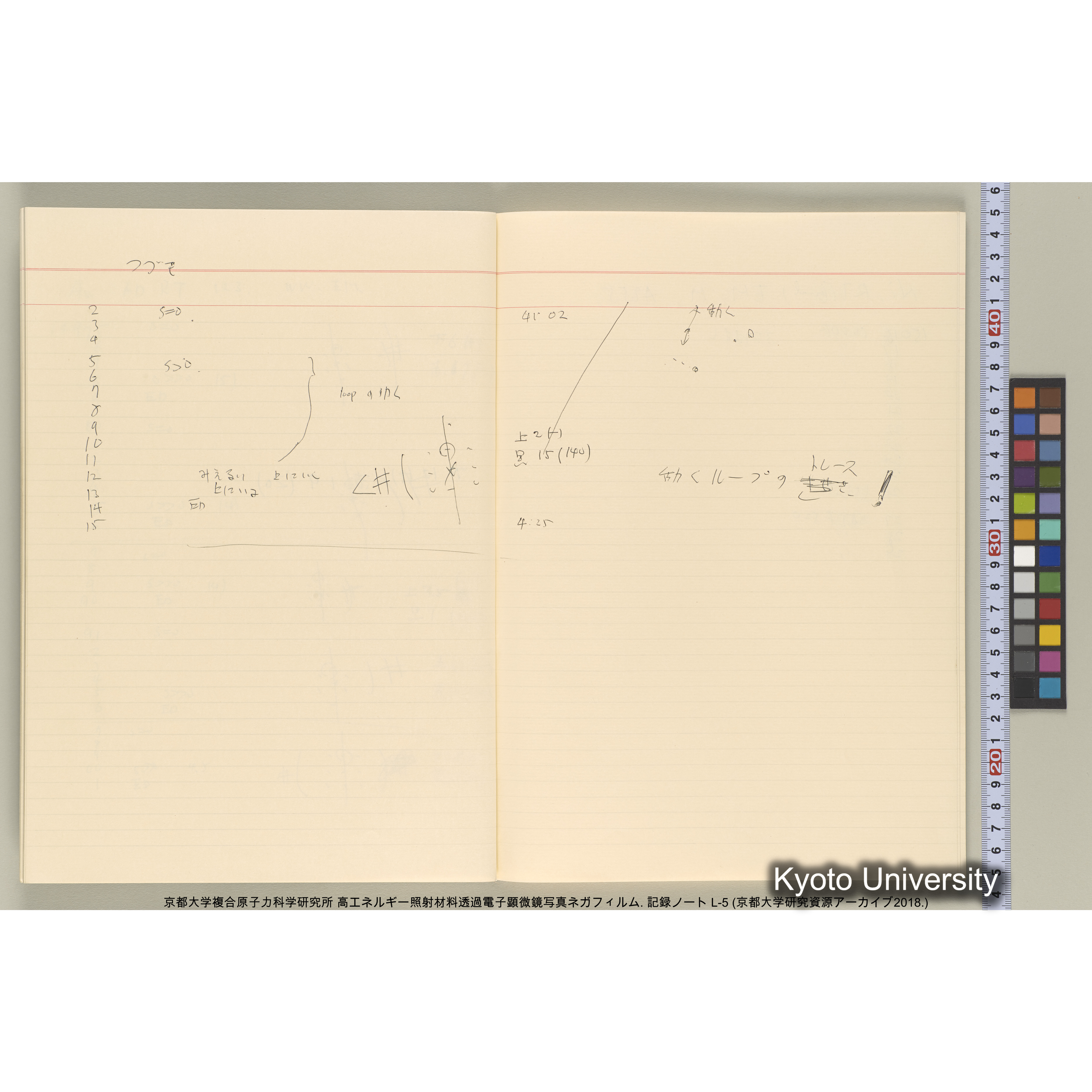 [記録ノート, Lシリーズ] 大洗EM L-5 1988.3.21〜. L-14162～16582. (31)