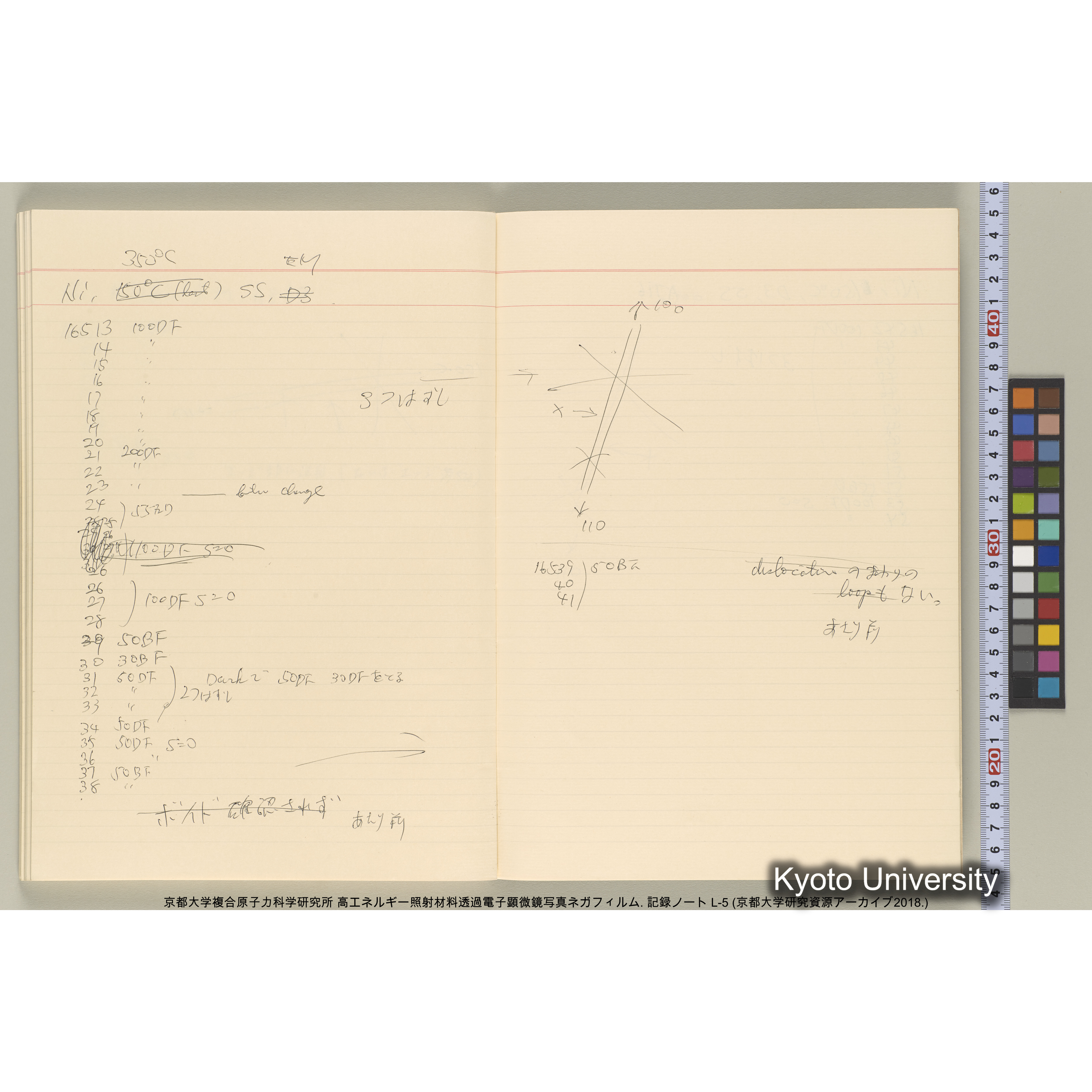 [記録ノート, Lシリーズ] 大洗EM L-5 1988.3.21〜. L-14162～16582. (59)
