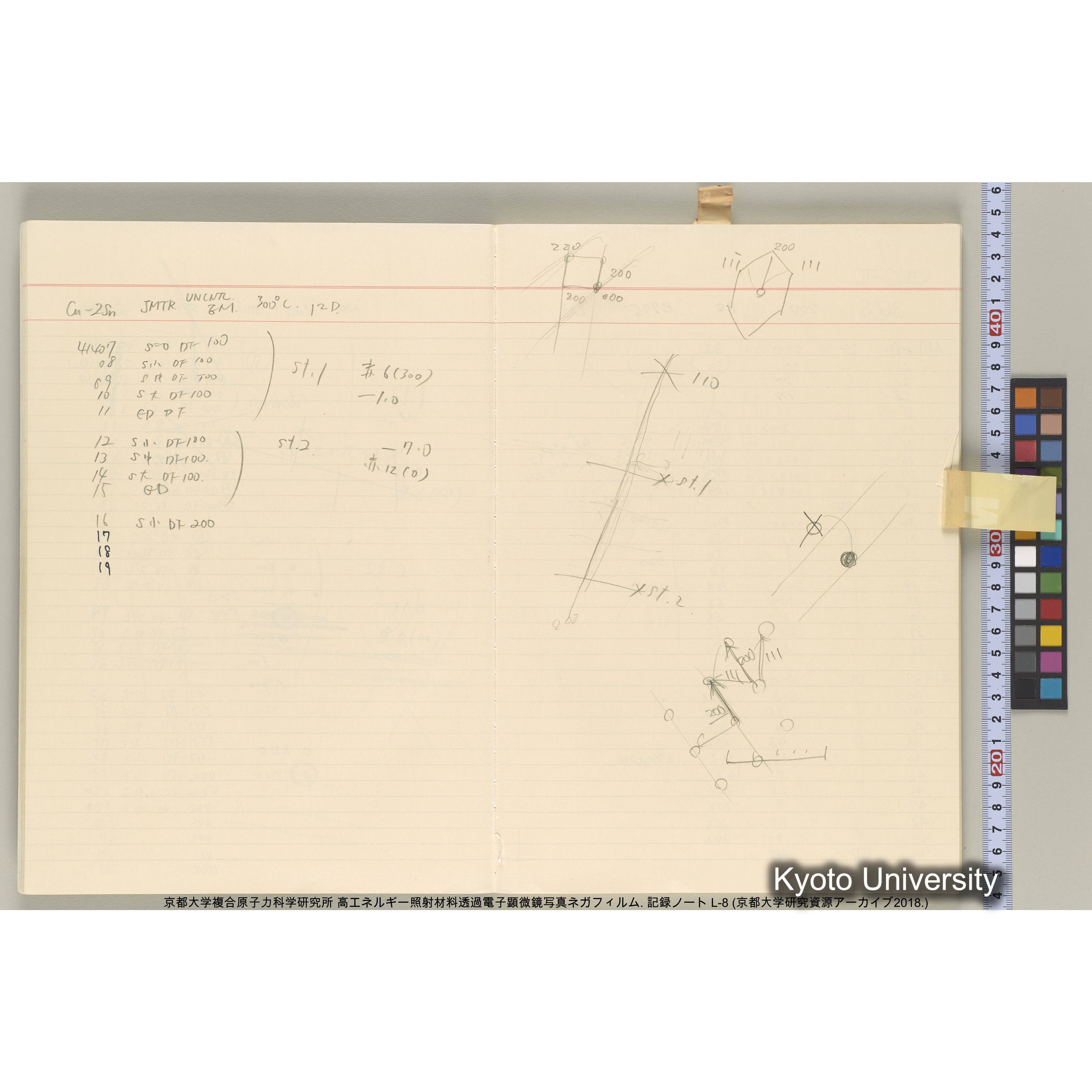 [記録ノート, Lシリーズ] 大洗実験 L-8. 40645～40645. (11)