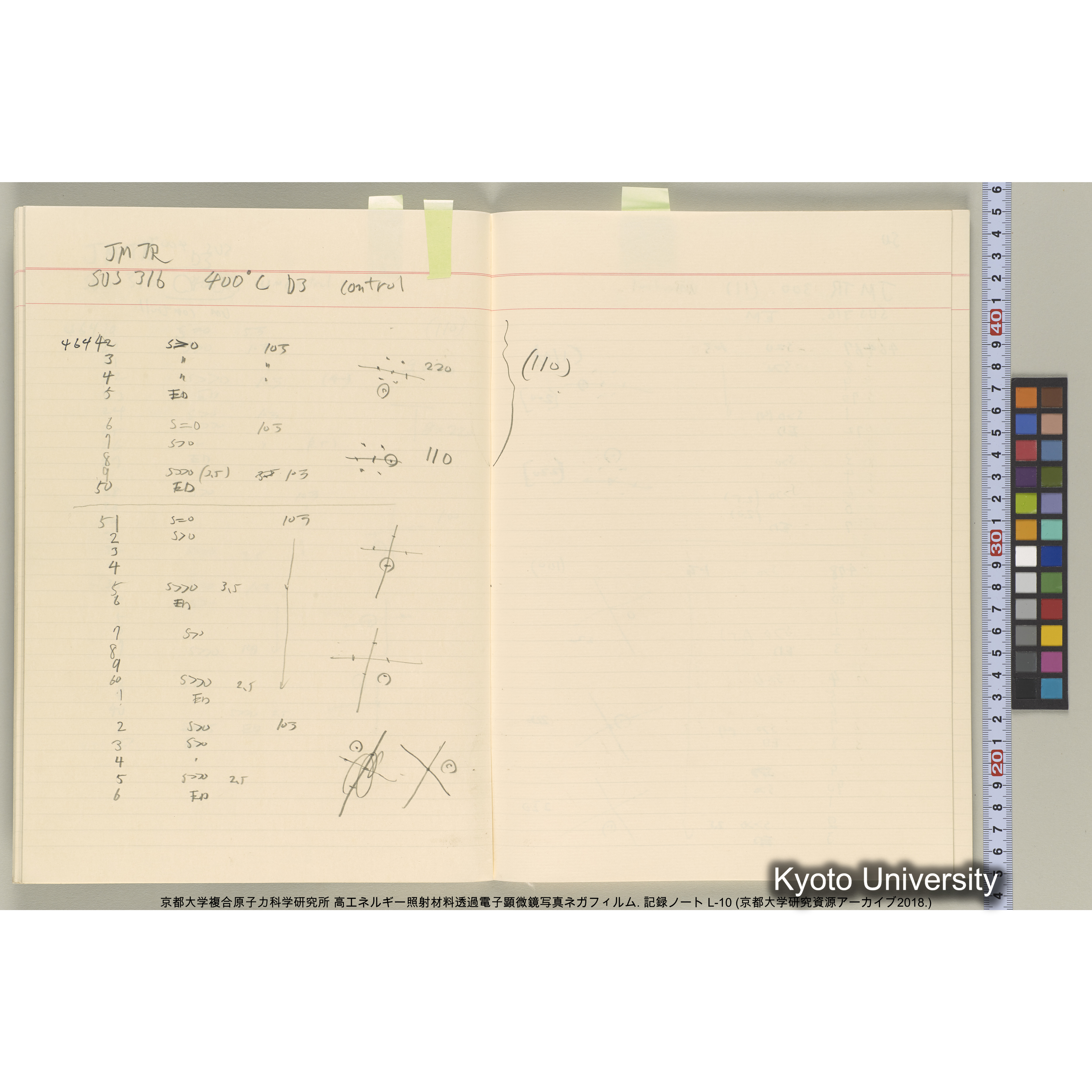 [記録ノート, Lシリーズ] 大洗実験 L-10. (26)