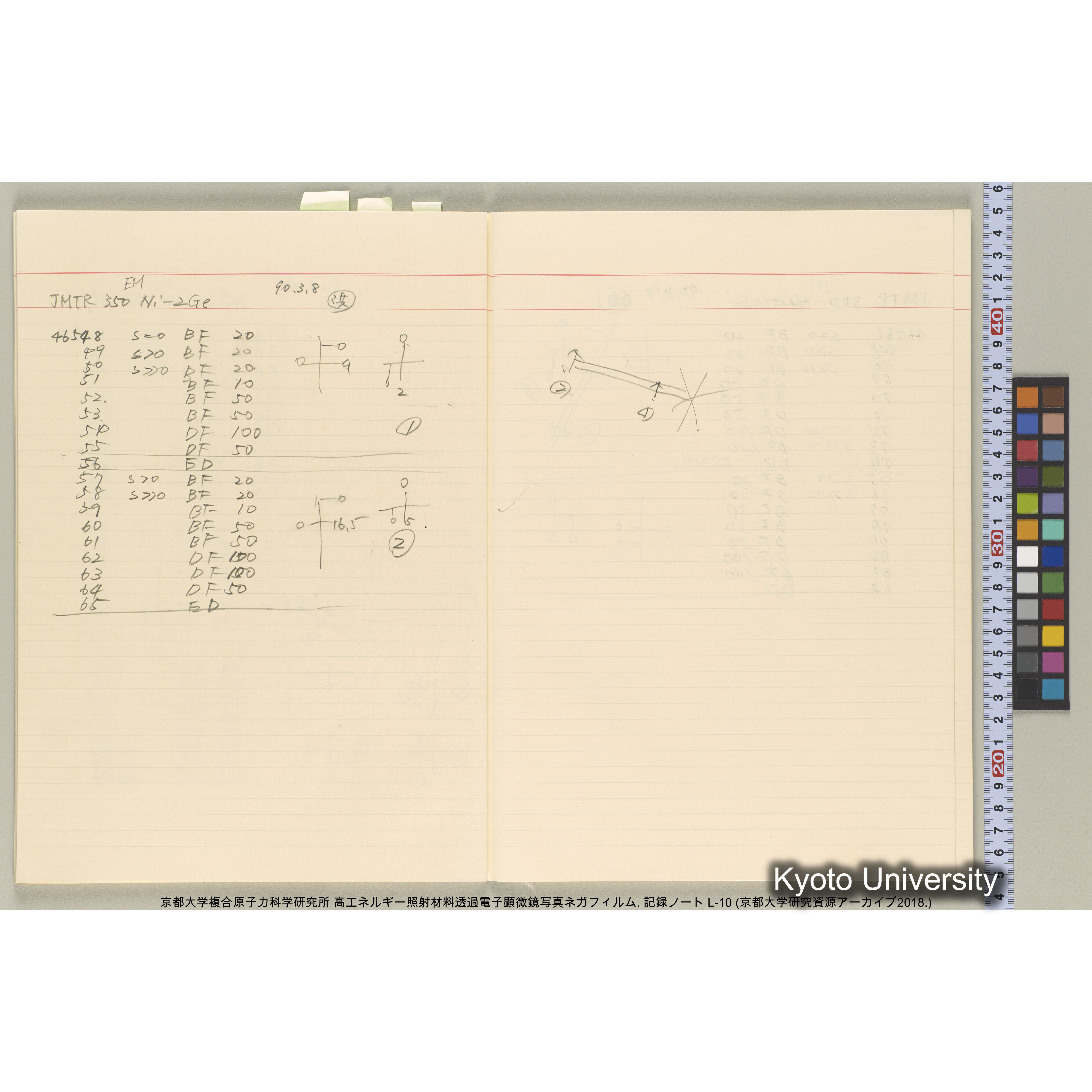[記録ノート, Lシリーズ] 大洗実験 L-10. (30)