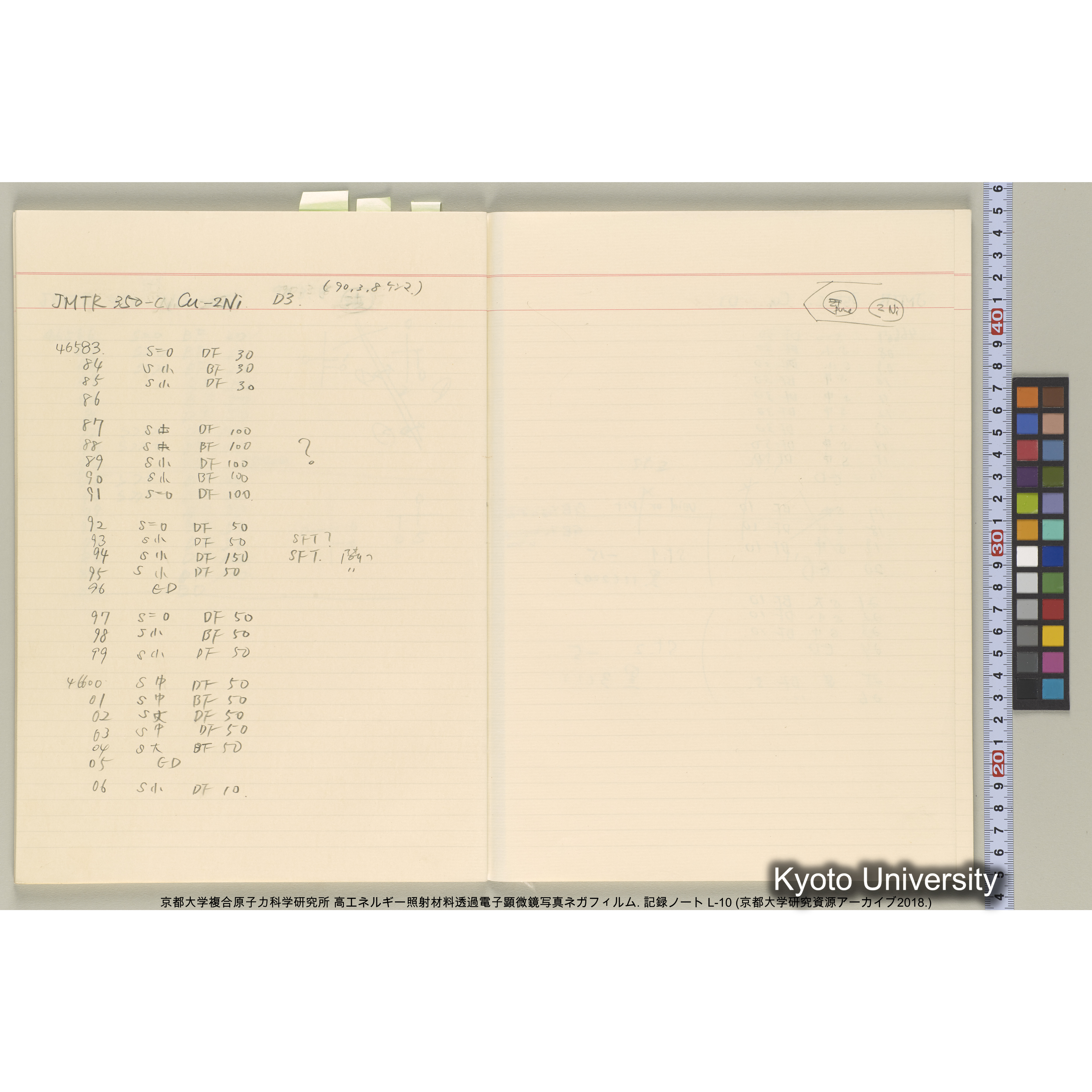 [記録ノート, Lシリーズ] 大洗実験 L-10. (32)