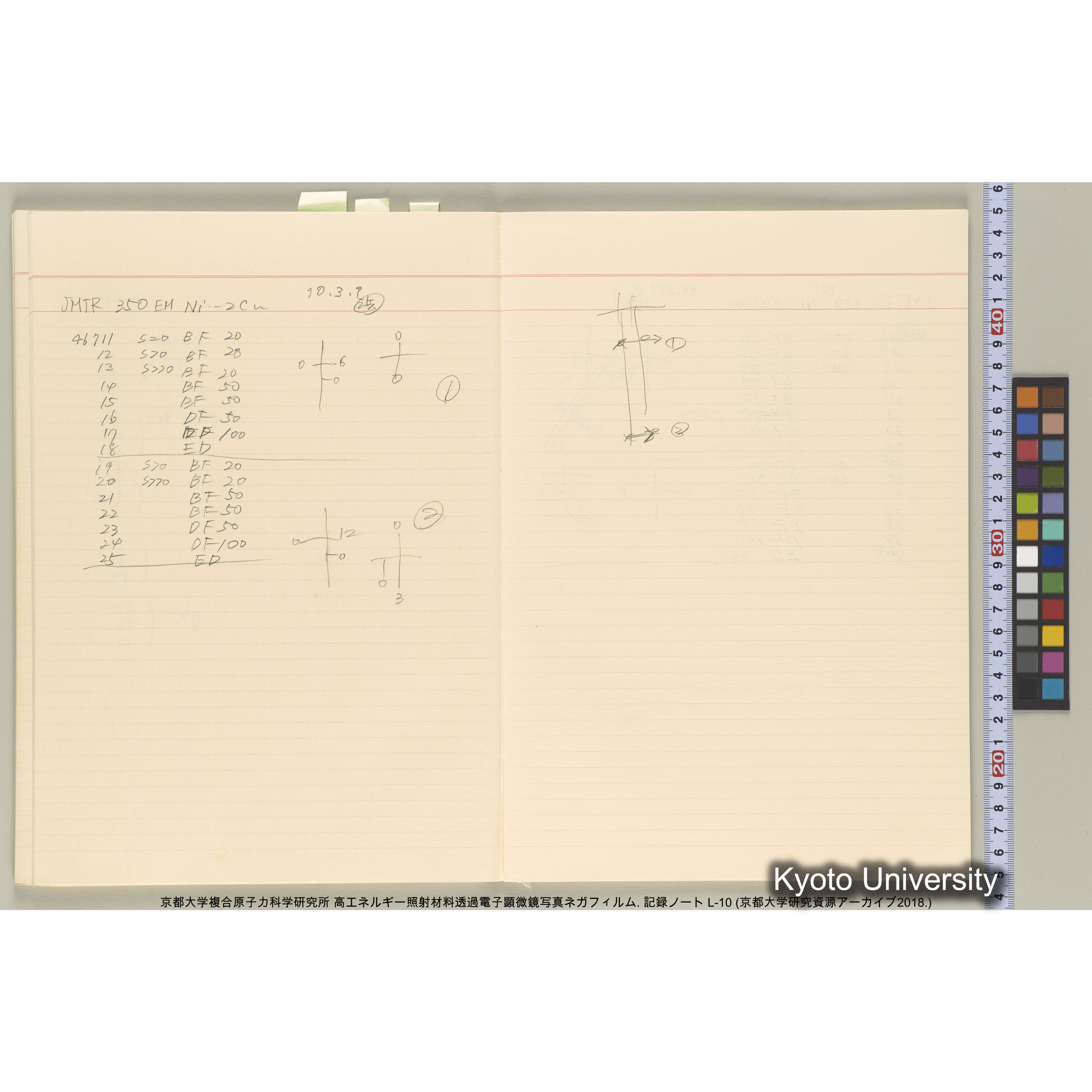 [記録ノート, Lシリーズ] 大洗実験 L-10. (39)